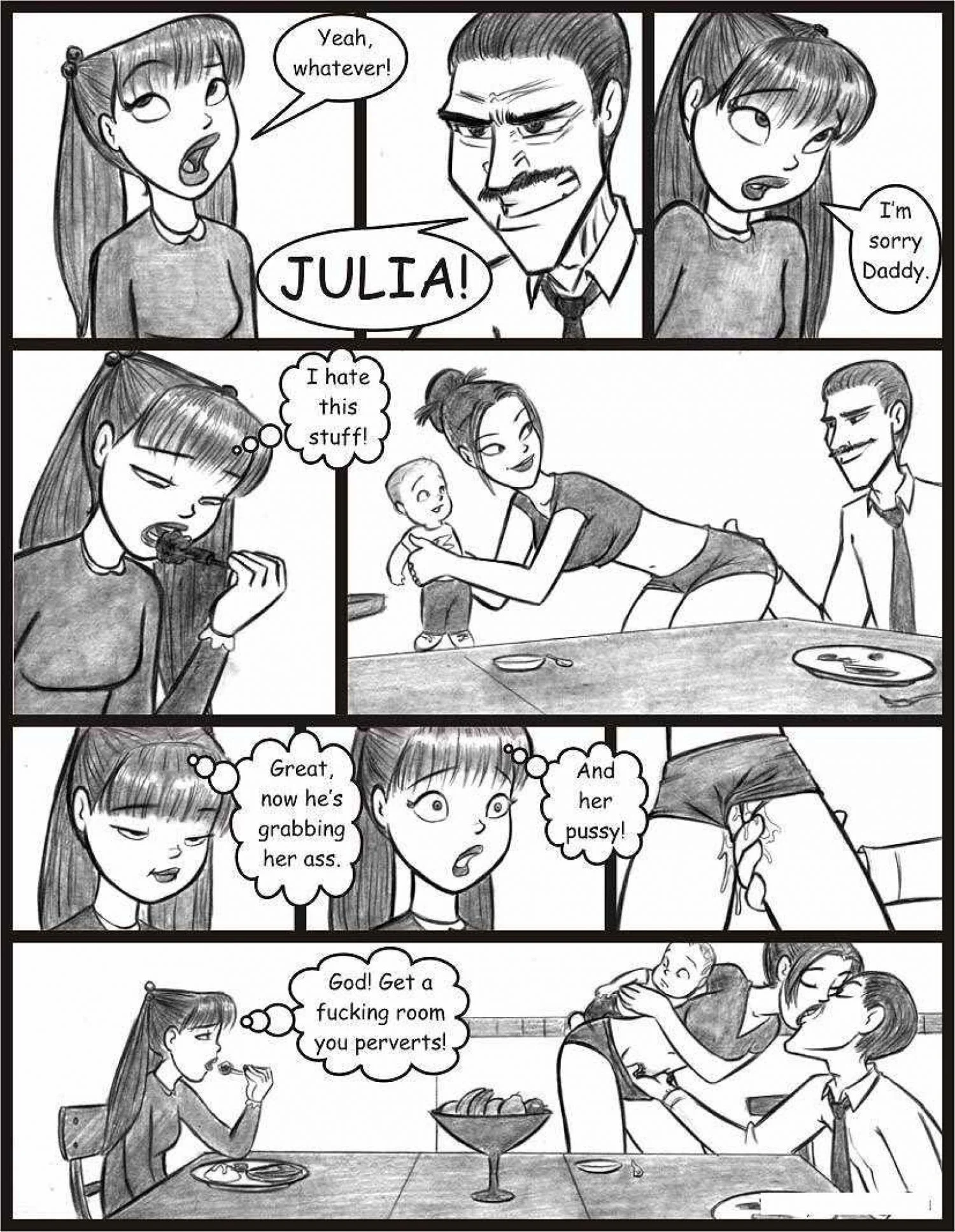 Ay Papi [JABComix] 4 . Ay Papi - A Little Rubdown - Chapter 4 [JABComix] – page 11
