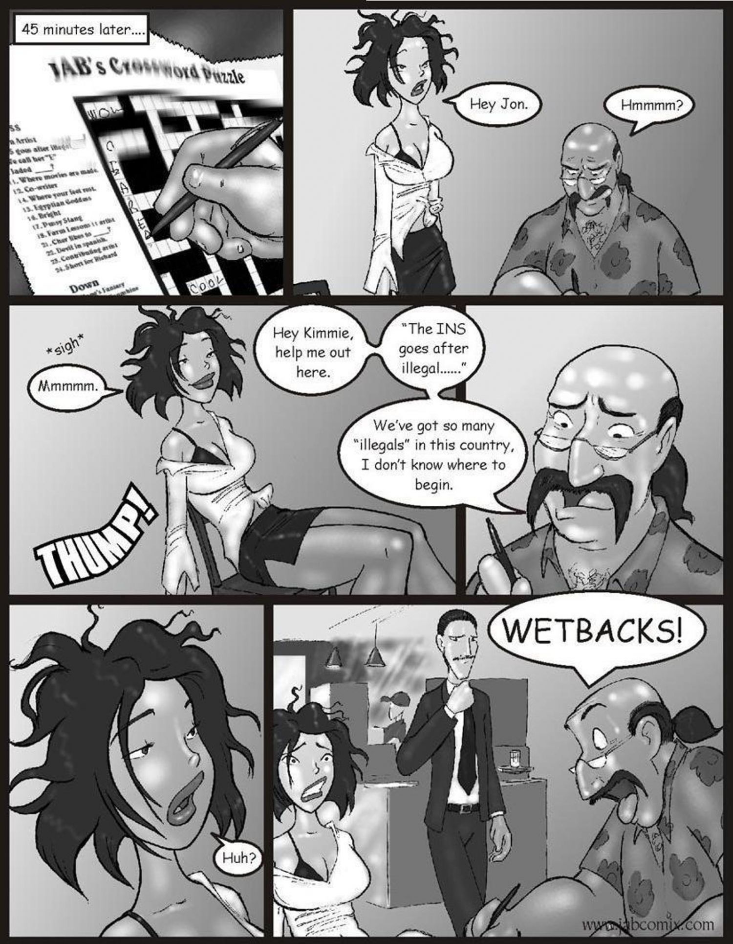 Ay Papi [JABComix] 10 . Ay Papi - Jon Meets Dick - Chapter 10 [JABComix] – page 21