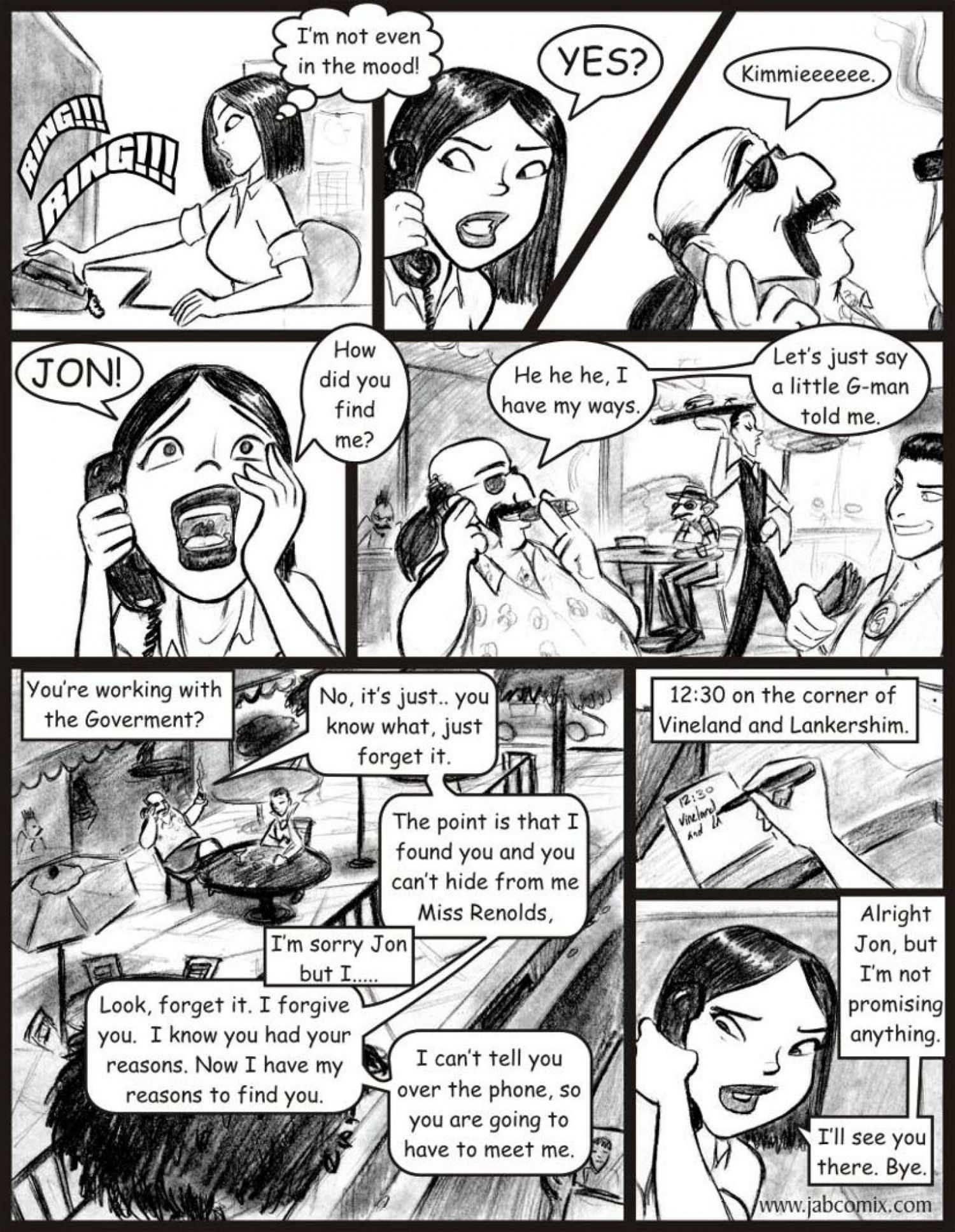 Ay Papi [JABComix] 8 . Ay Papi - Kim Sets Up a Meeting - Chapter 8 [JABComix] – page 21