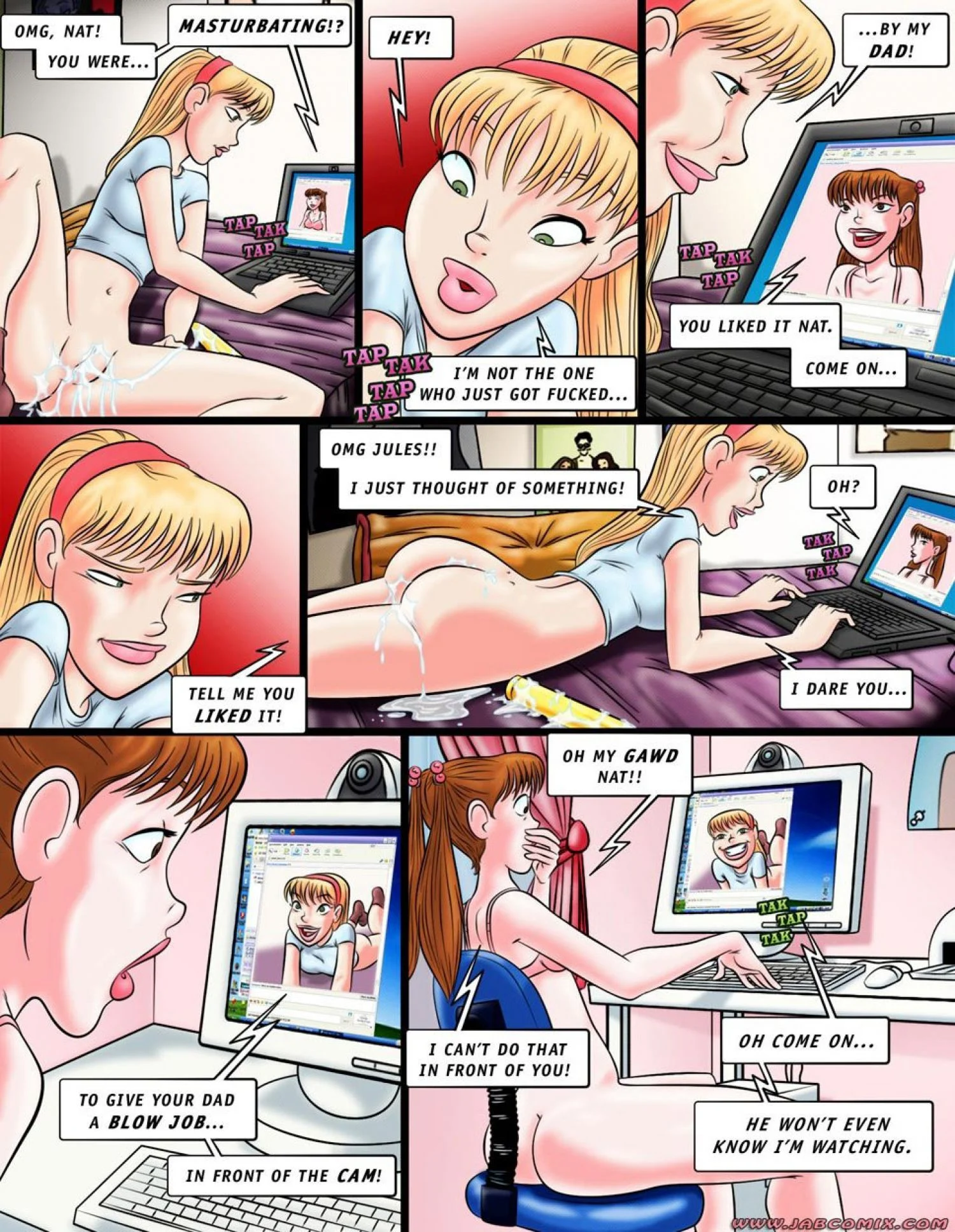 Ay Papi [JABComix] 12 . Ay Papi - Webcam - Chapter 12 [JABComix] – page 15