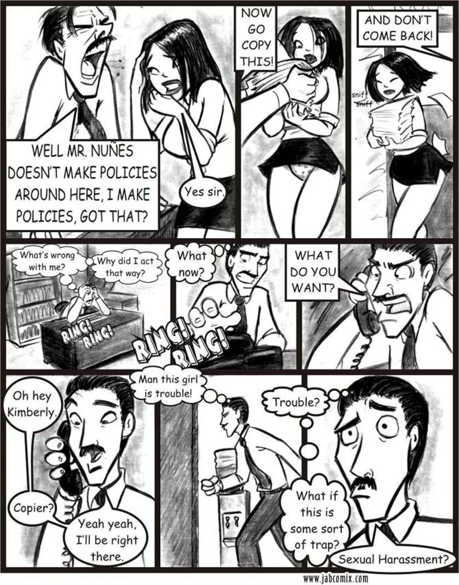 Ay Papi [JABComix] 2 . Ay Papi - The New Intern - Chapter 2 [JABComix] – page 10