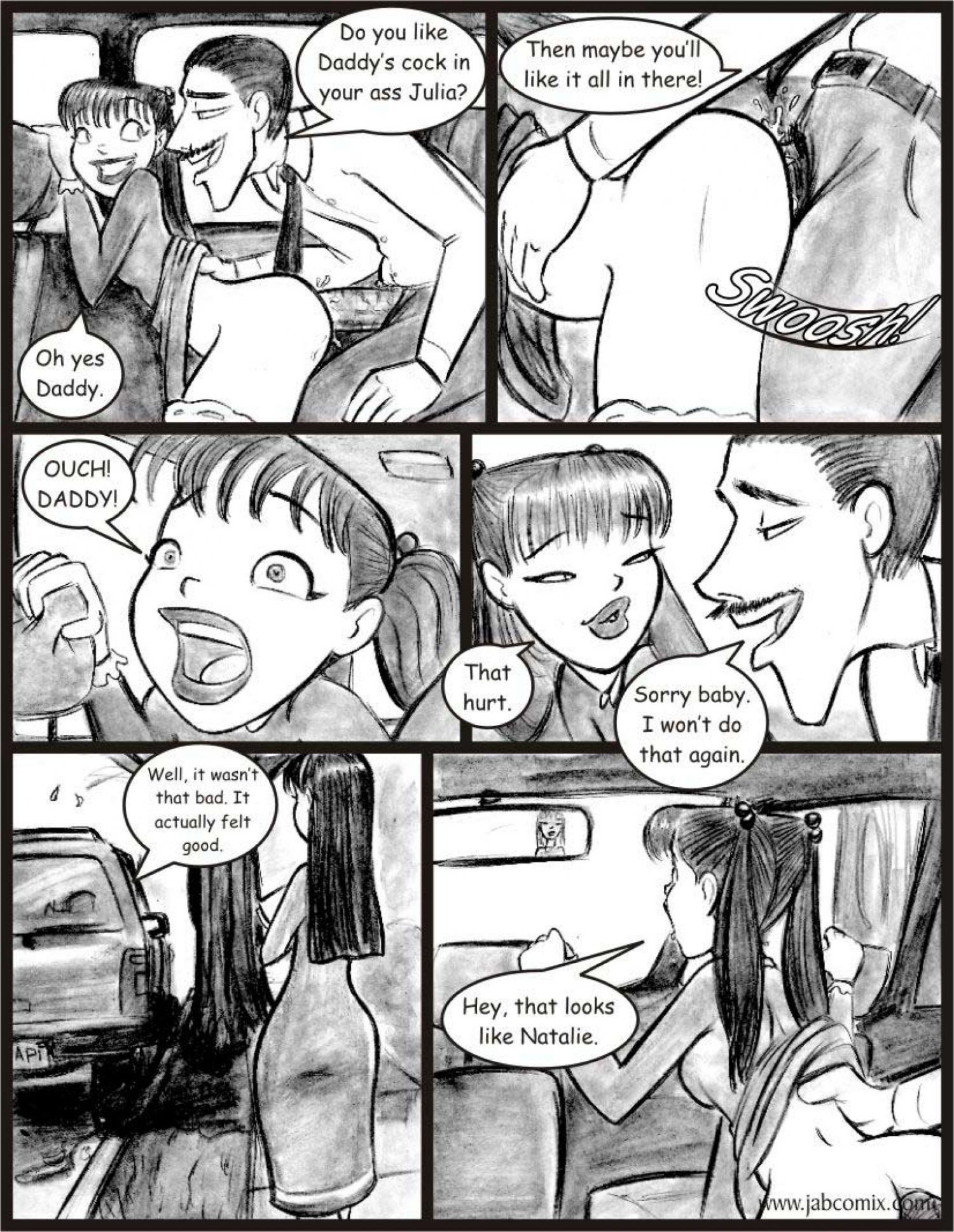 Ay Papi [JABComix] 7 . Ay Papi - Anal in the Car - Chapter 7 [JABComix] – page 10