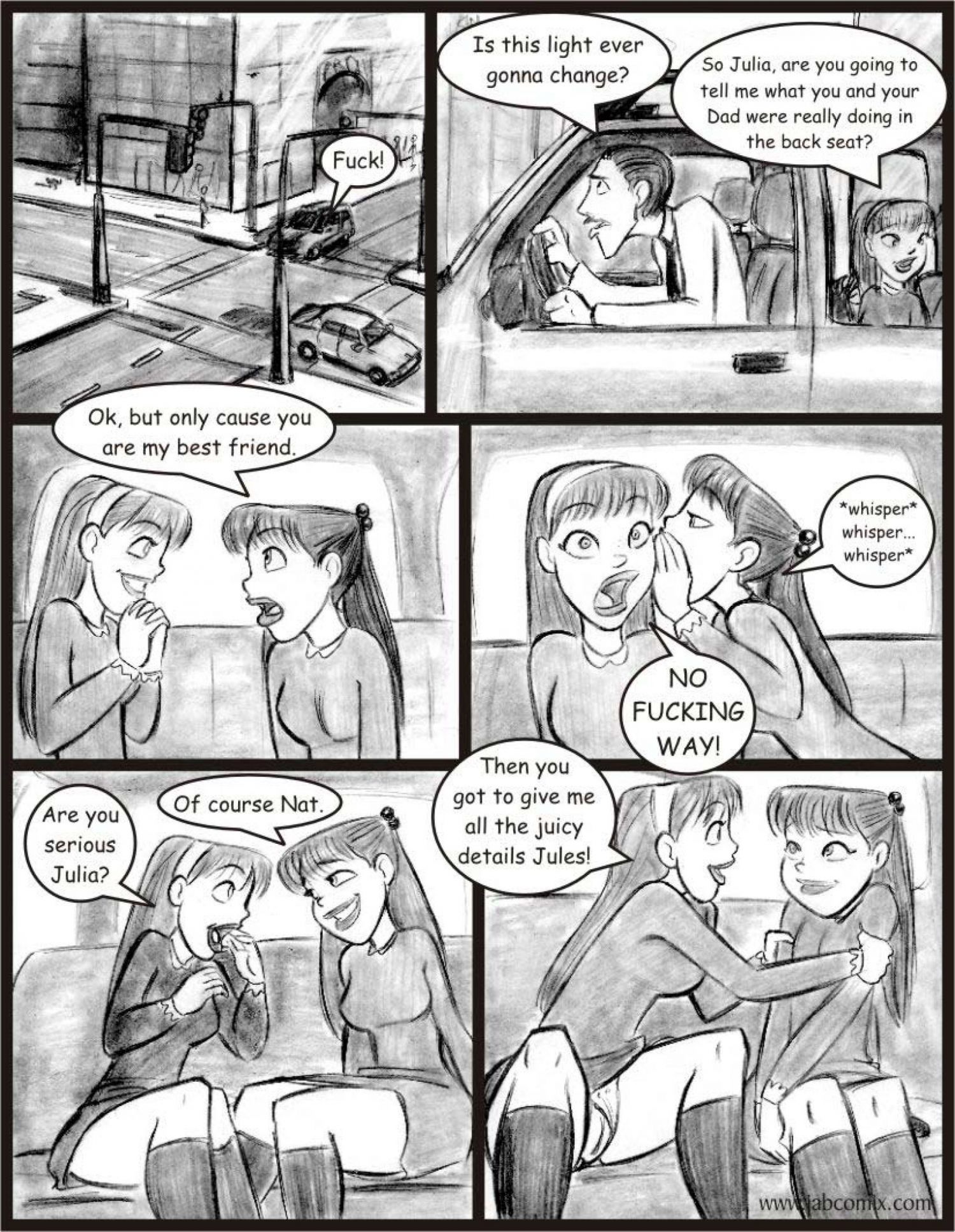 Ay Papi [JABComix] 7 . Ay Papi - Anal in the Car - Chapter 7 [JABComix] – page 19