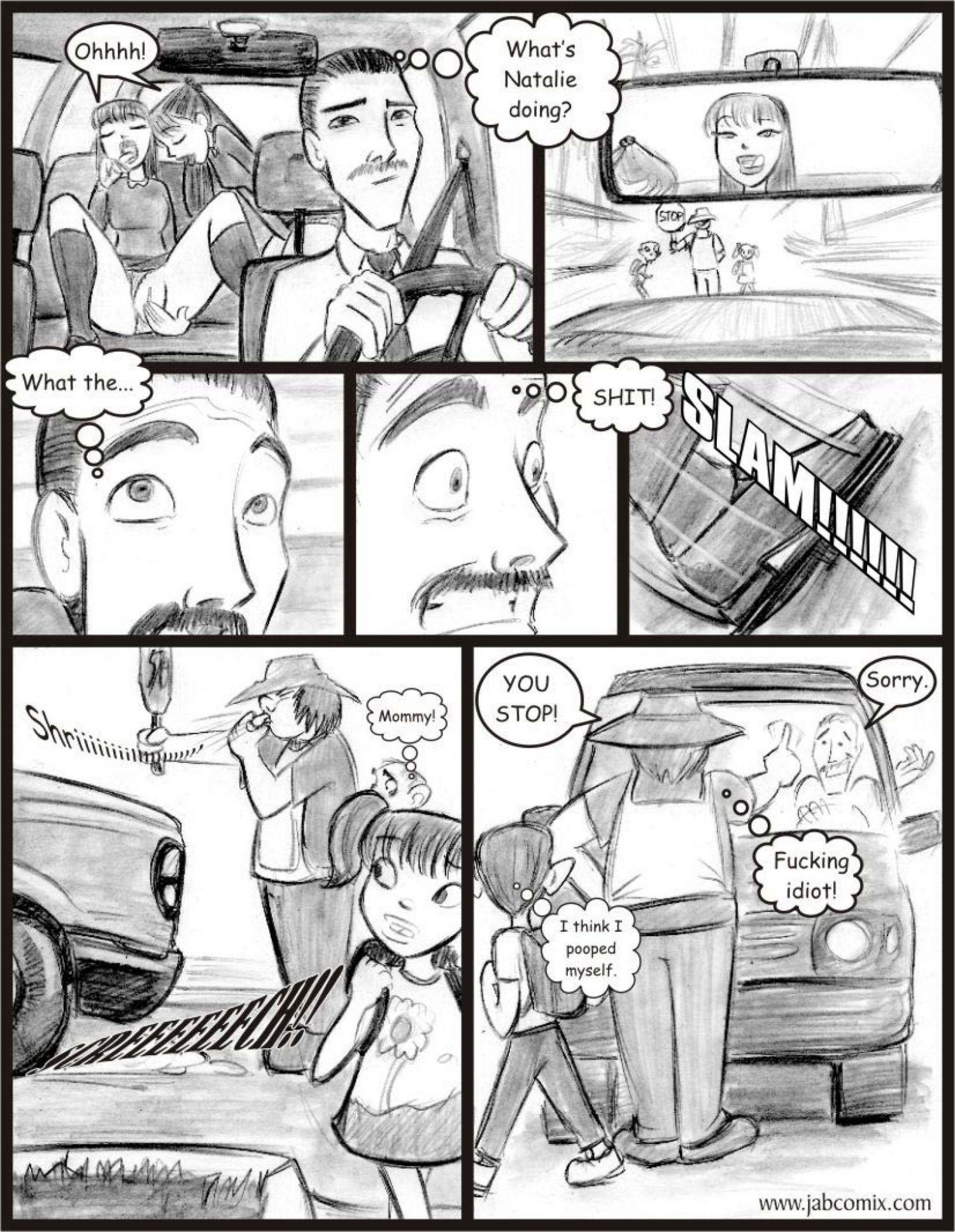 Ay Papi [JABComix] 7 . Ay Papi - Anal in the Car - Chapter 7 [JABComix] – page 21
