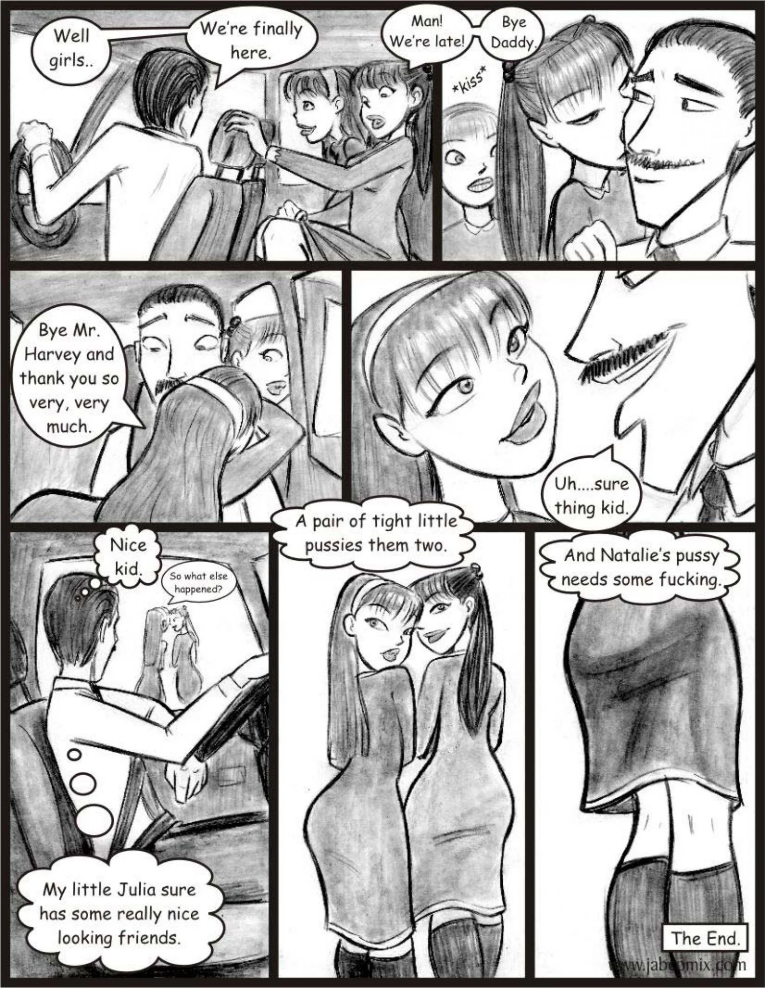 Ay Papi [JABComix] 7 . Ay Papi - Anal in the Car - Chapter 7 [JABComix] – page 22
