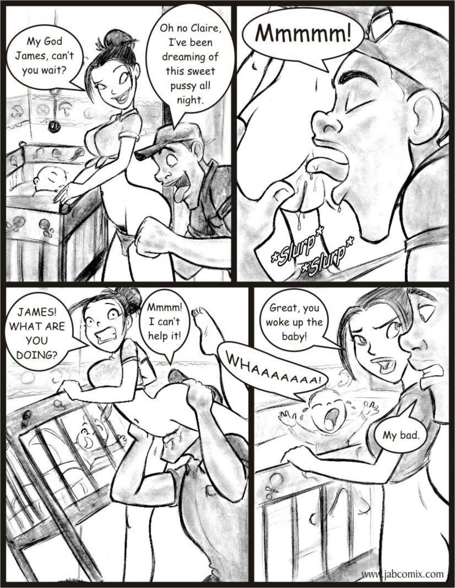 Ay Papi [JABComix] 7 . Ay Papi - Anal in the Car - Chapter 7 [JABComix] – page 4