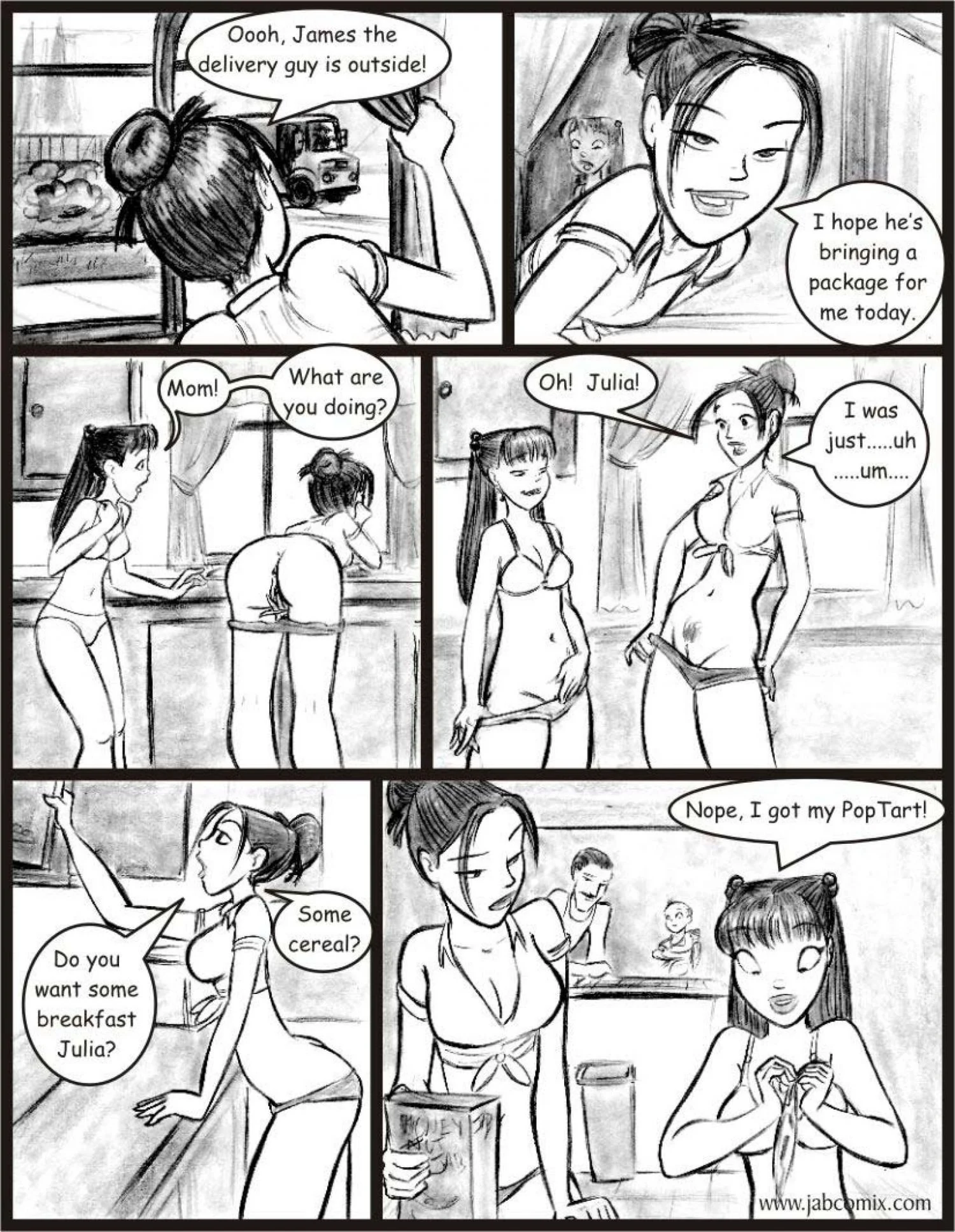Ay Papi [JABComix] 6 . Ay Papi - Anal in the Bathroom - Chapter 6 [JABComix] – page 21