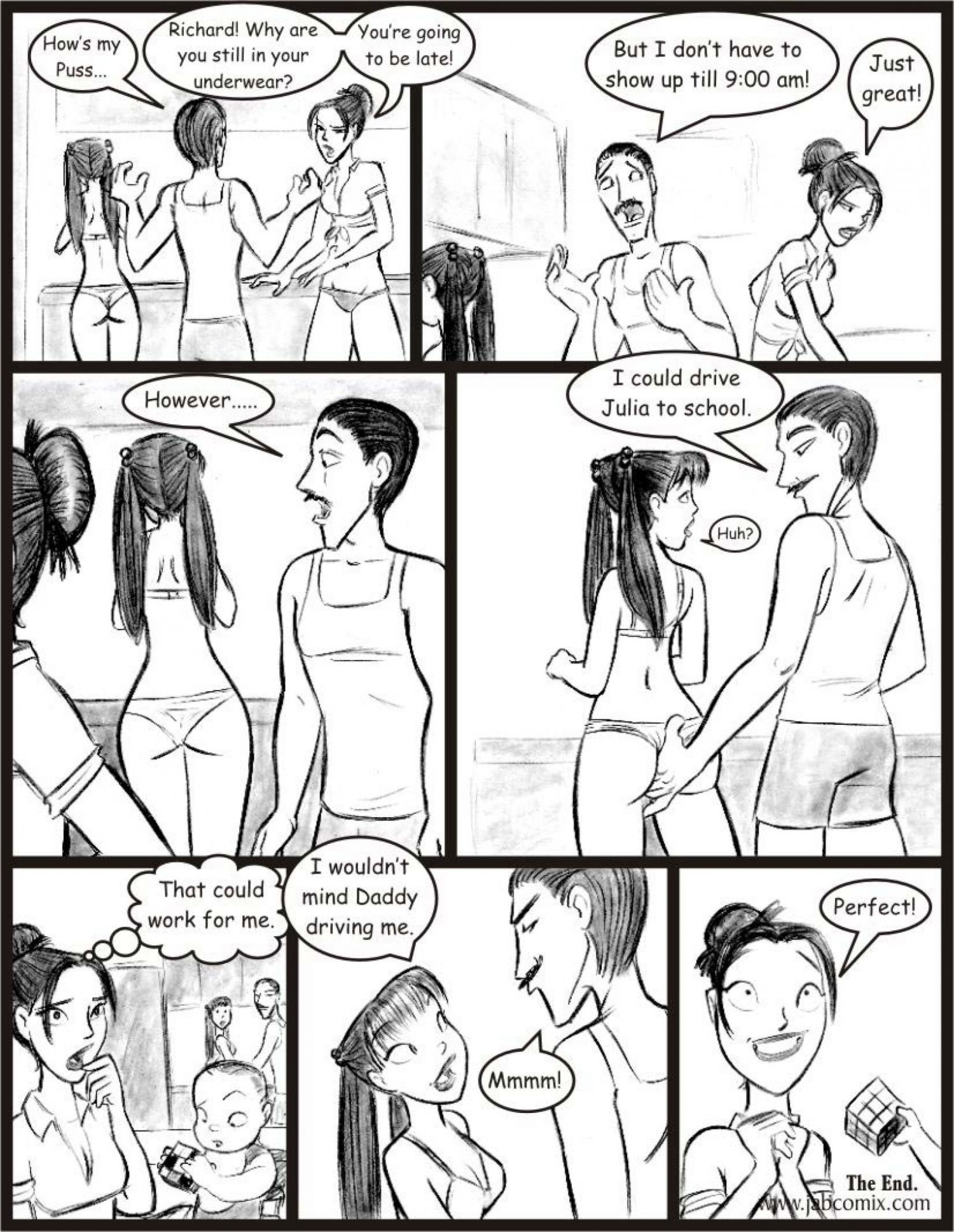 Ay Papi [JABComix] 6 . Ay Papi - Anal in the Bathroom - Chapter 6 [JABComix] – page 22