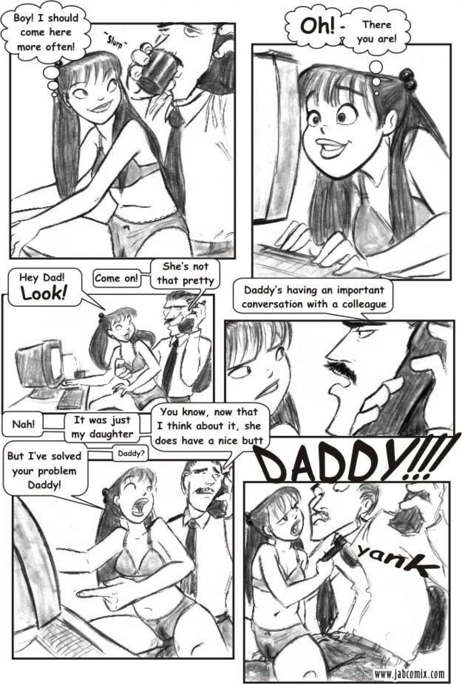 Ay Papi [JABComix] 1 . Ay Papi - Tempt Me Not - Chapter 1 [JABComix] – page 9