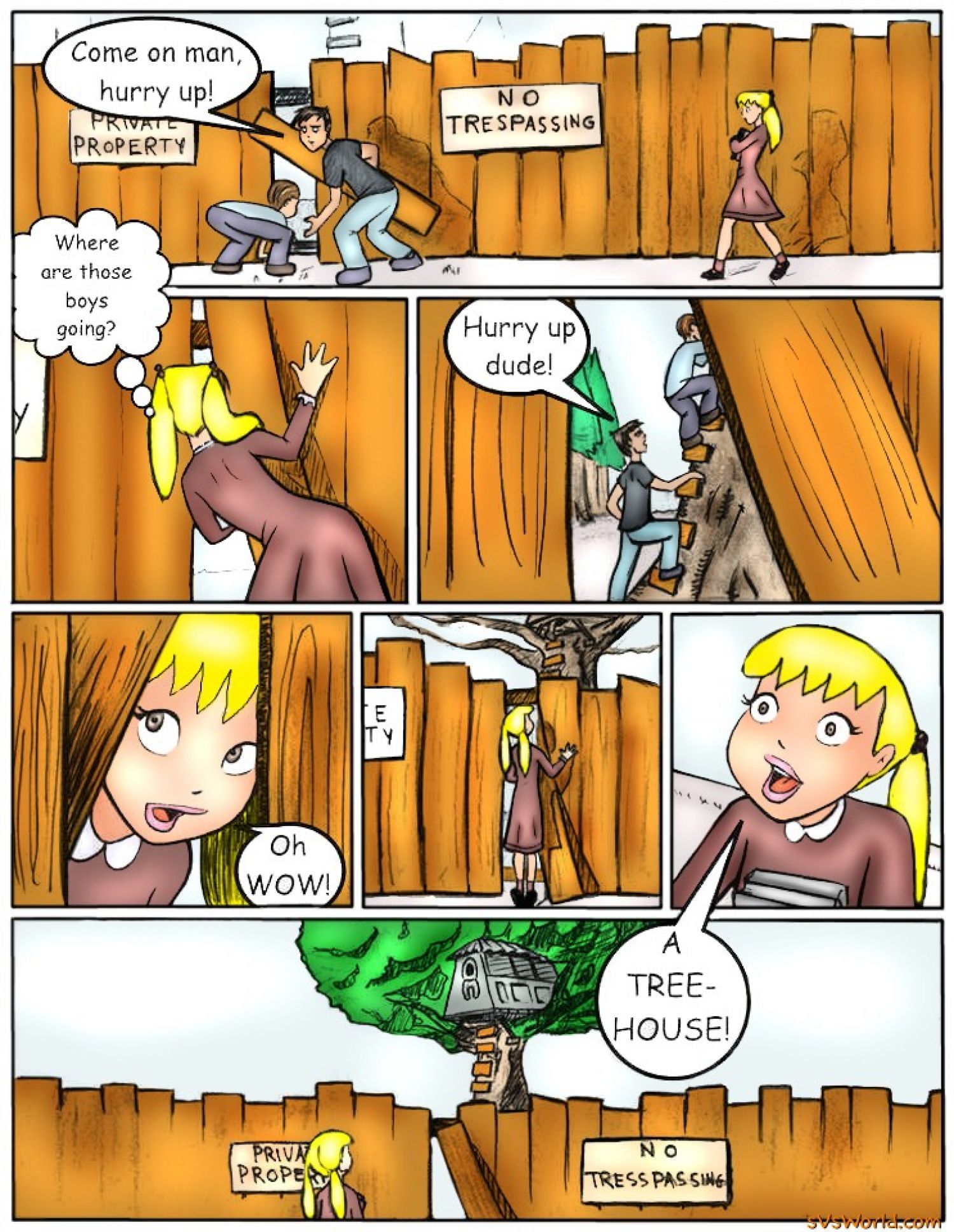 Ay Papi [JABComix] 3.5 . Ay Papi - In the Treehouse - Chapter 3 - Color [JABComix] – page 2