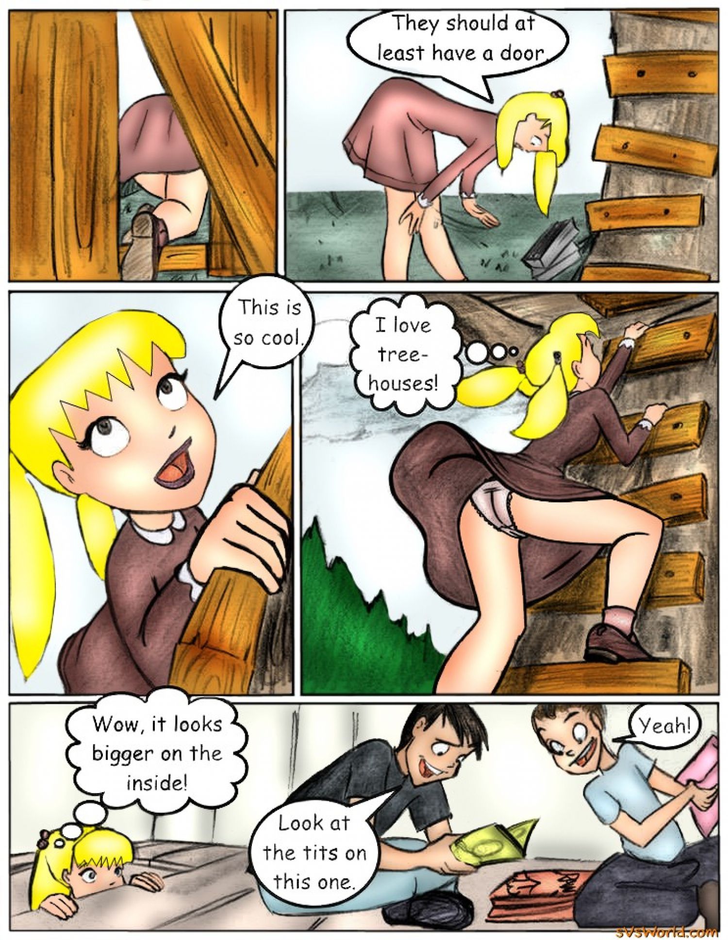 Ay Papi [JABComix] 3.5 . Ay Papi - In the Treehouse - Chapter 3 - Color [JABComix] – page 3