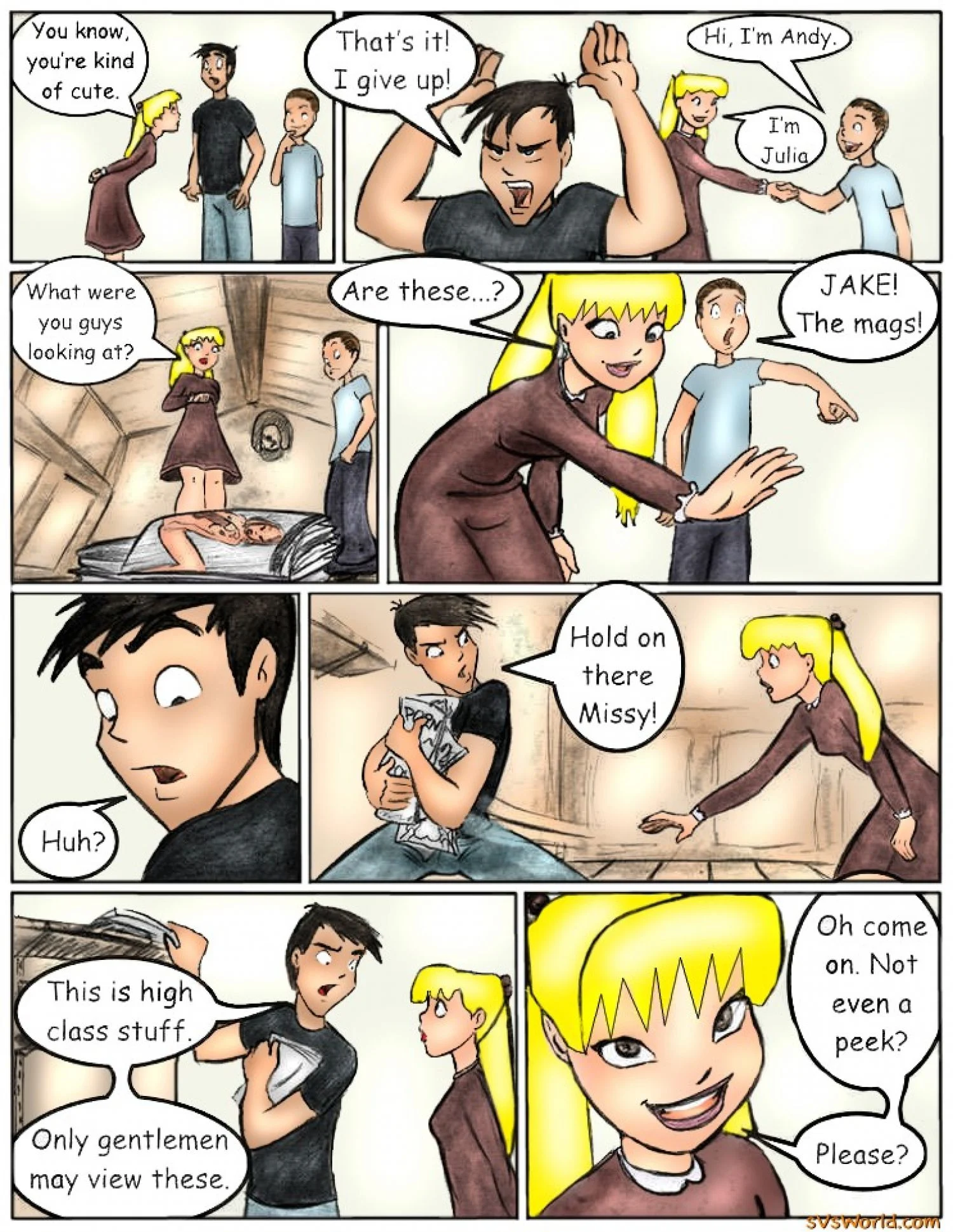 Ay Papi [JABComix] 3.5 . Ay Papi - In the Treehouse - Chapter 3 - Color [JABComix] – page 6