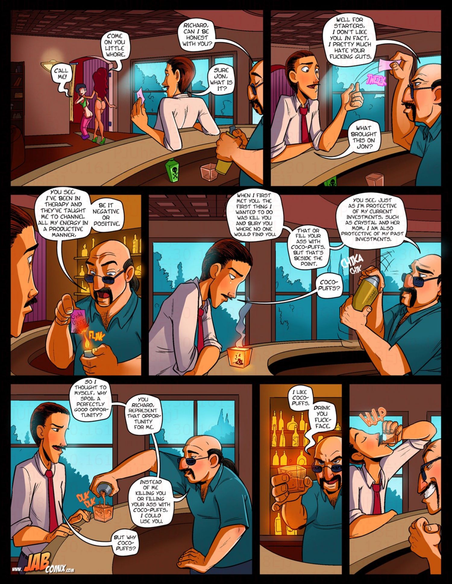 Ay Papi [JABComix] 16 . Ay Papi - Meet the boys - Chapter 16 [JABComix] – page 16