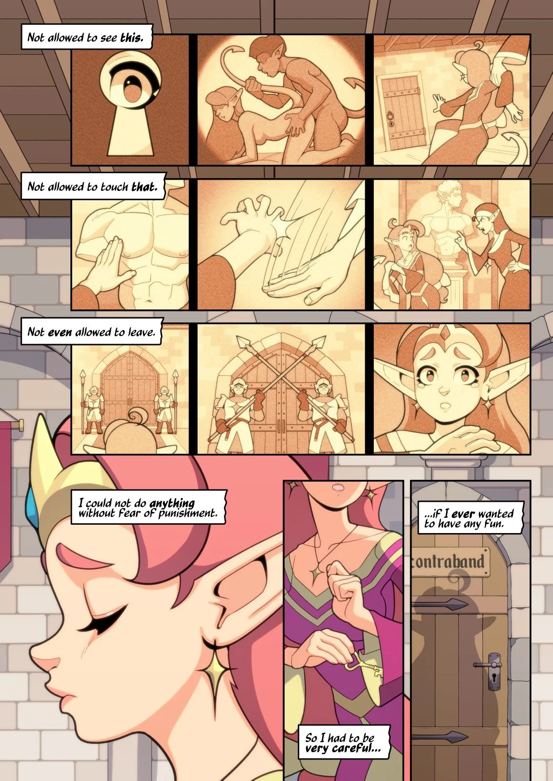 Stellar and Stiletto [Erotibot] 1 . Stellar and Stiletto - Chapter 1 [Erotibot] – page 7