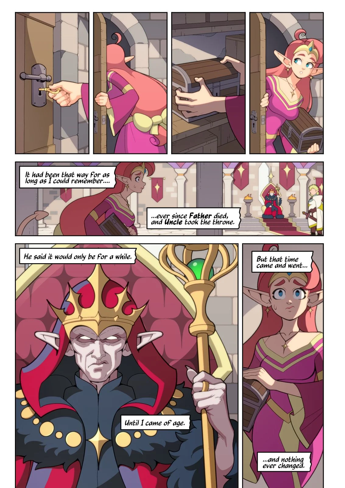 Stellar and Stiletto [Erotibot] 1 . Stellar and Stiletto - Chapter 1 [Erotibot] – page 8