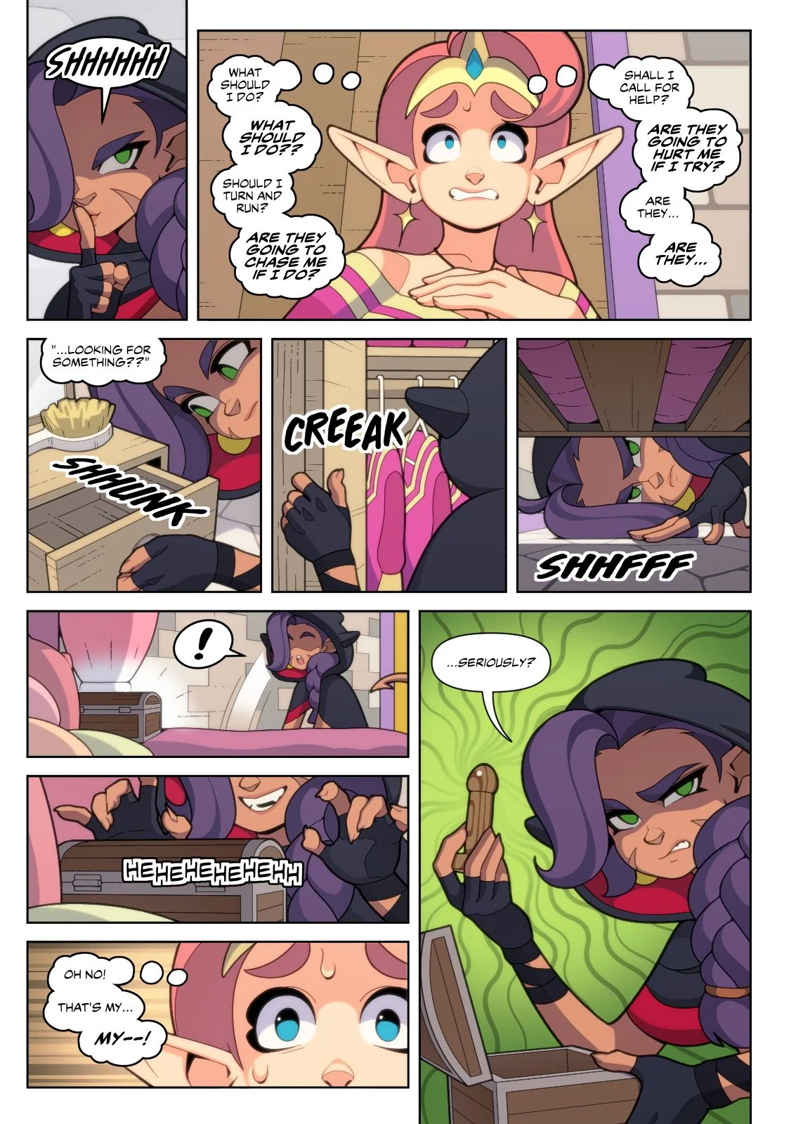 Stellar and Stiletto [Erotibot] 1 . Stellar and Stiletto - Chapter 1 [Erotibot] – page 16
