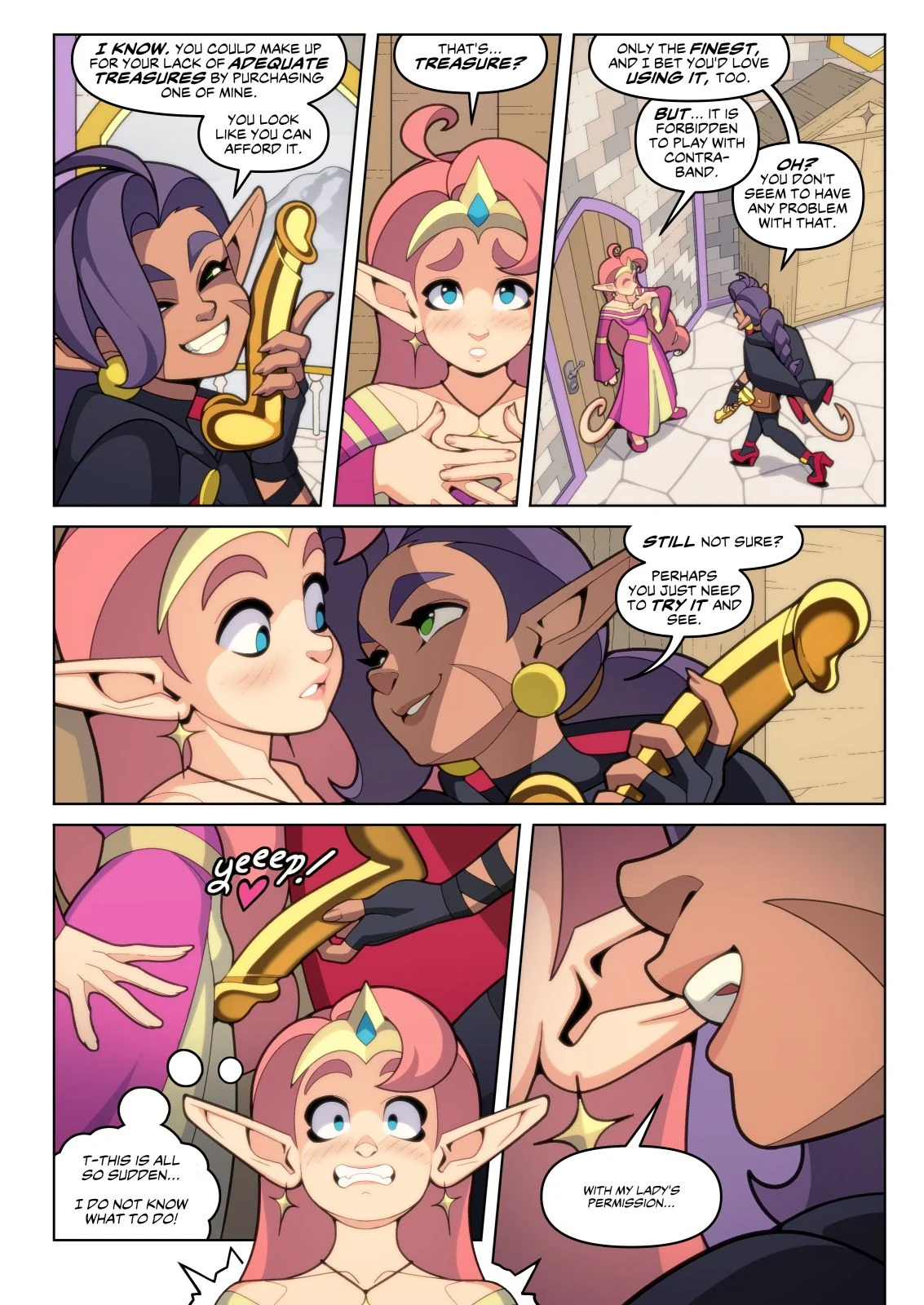 Stellar and Stiletto [Erotibot] 1 . Stellar and Stiletto - Chapter 1 [Erotibot] – page 19