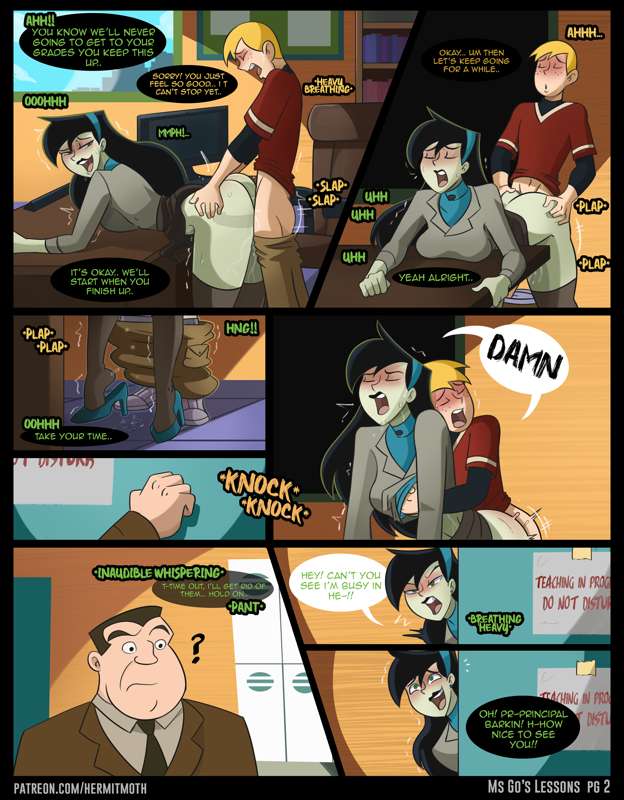 Ms. Go’s Lessons (Kim Possible) [Hermit Moth] 1 . Ms. Go's Lessons - LQ - Chapter 1 (Kim Possible) [Hermit Moth] – page 2