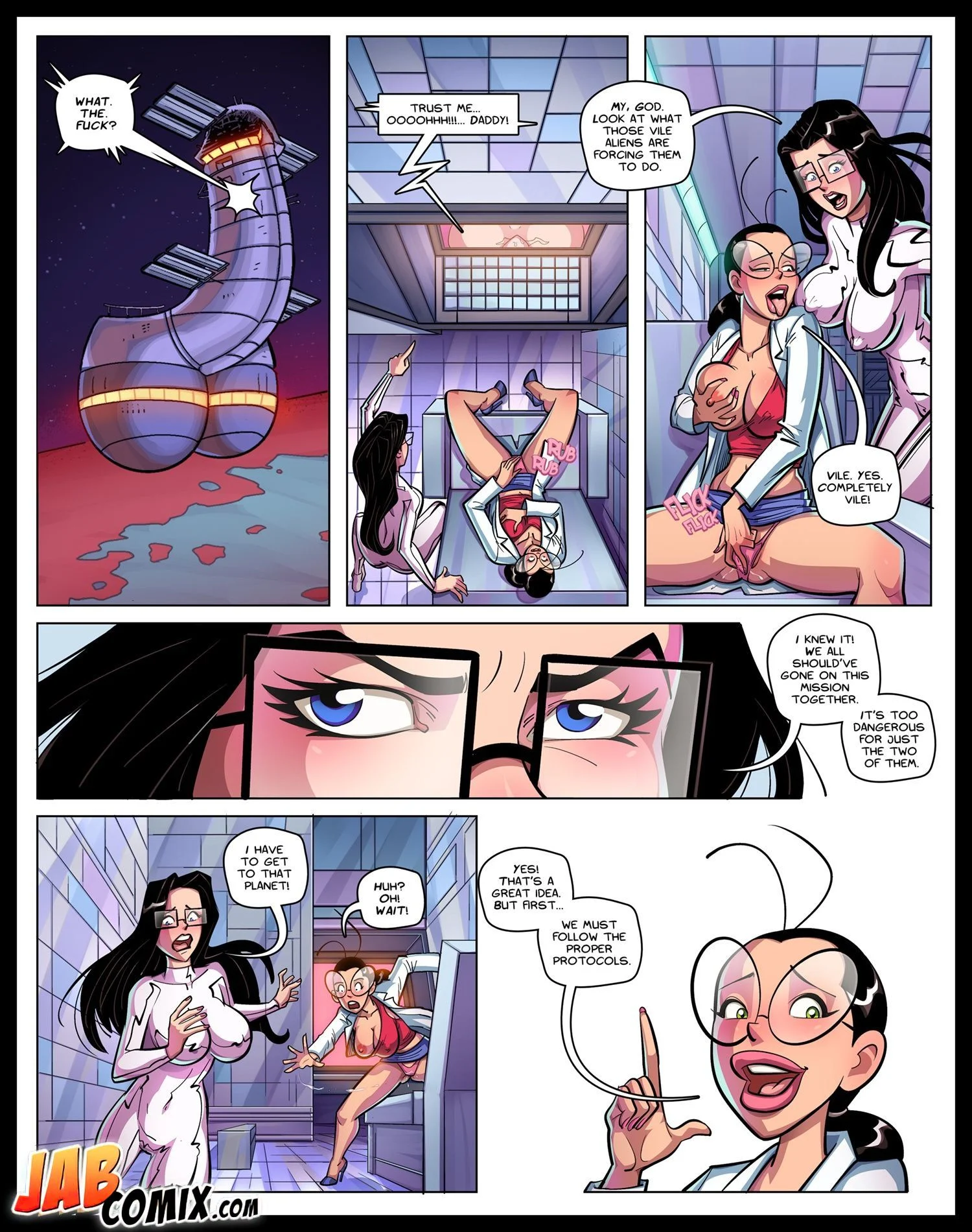 Jenny Jupiter [JABComix] 3 . Jenny Jupiter - Chapter 3 [JABComix] – page 8
