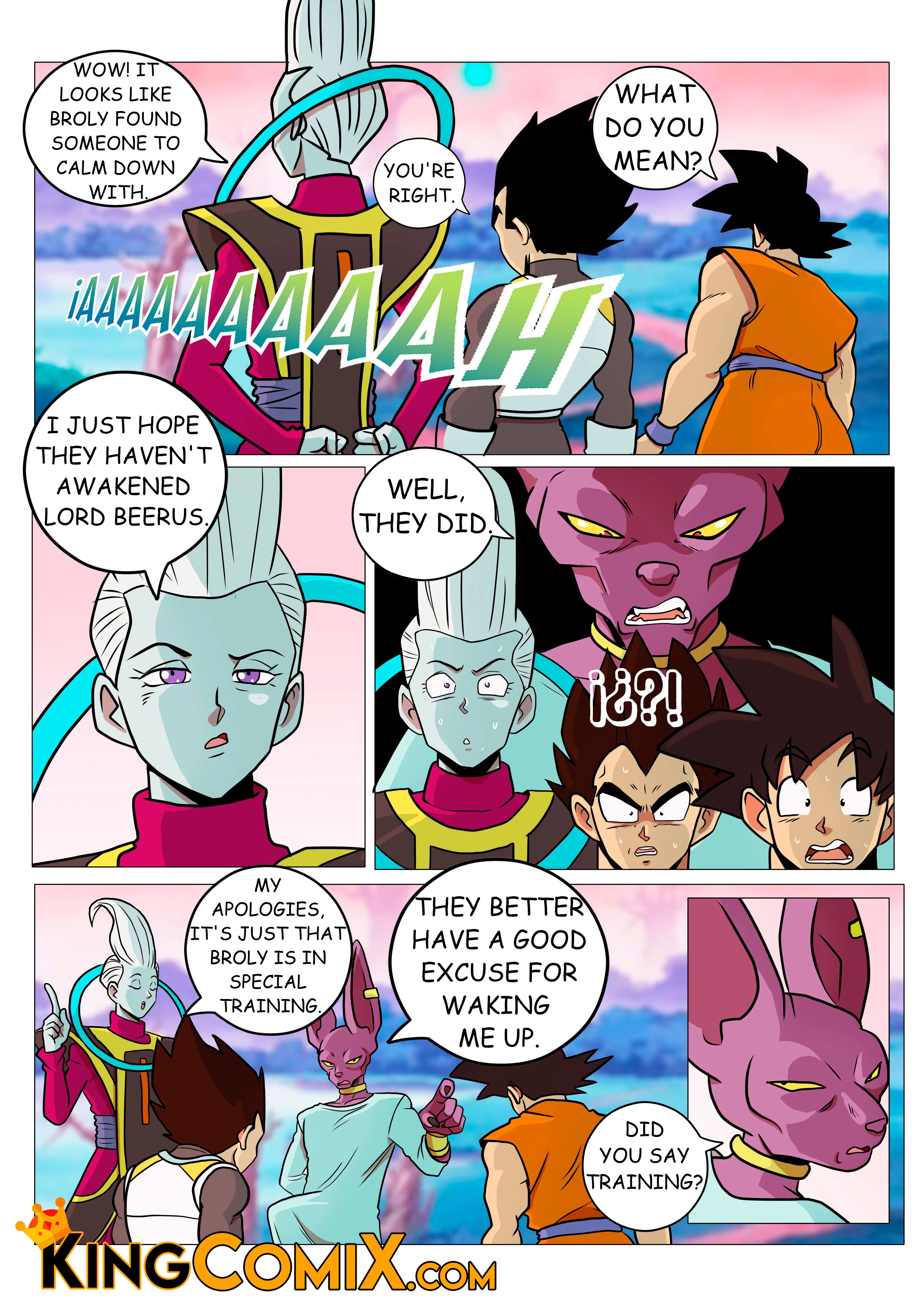 Cheelai’s Training (Dragon Ball Super) [Gansoman , KingComiX] 1 . Cheelai's Training - Chapter 1 (Dragon Ball Super) [Gansoman , KingComiX] – page 14