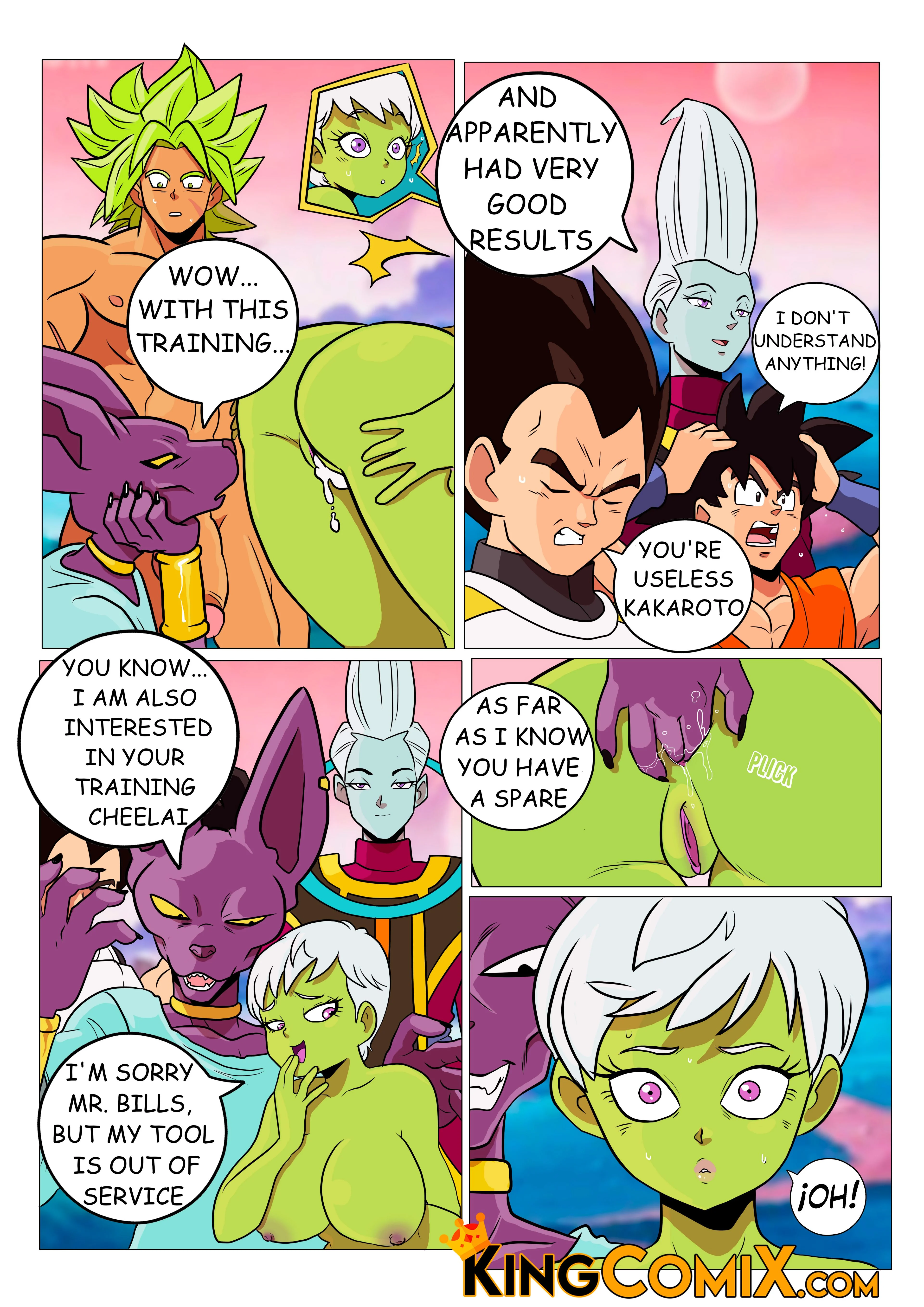 Cheelai’s Training (Dragon Ball Super) [Gansoman , KingComiX] 1 . Cheelai's Training - Chapter 1 (Dragon Ball Super) [Gansoman , KingComiX] – page 17