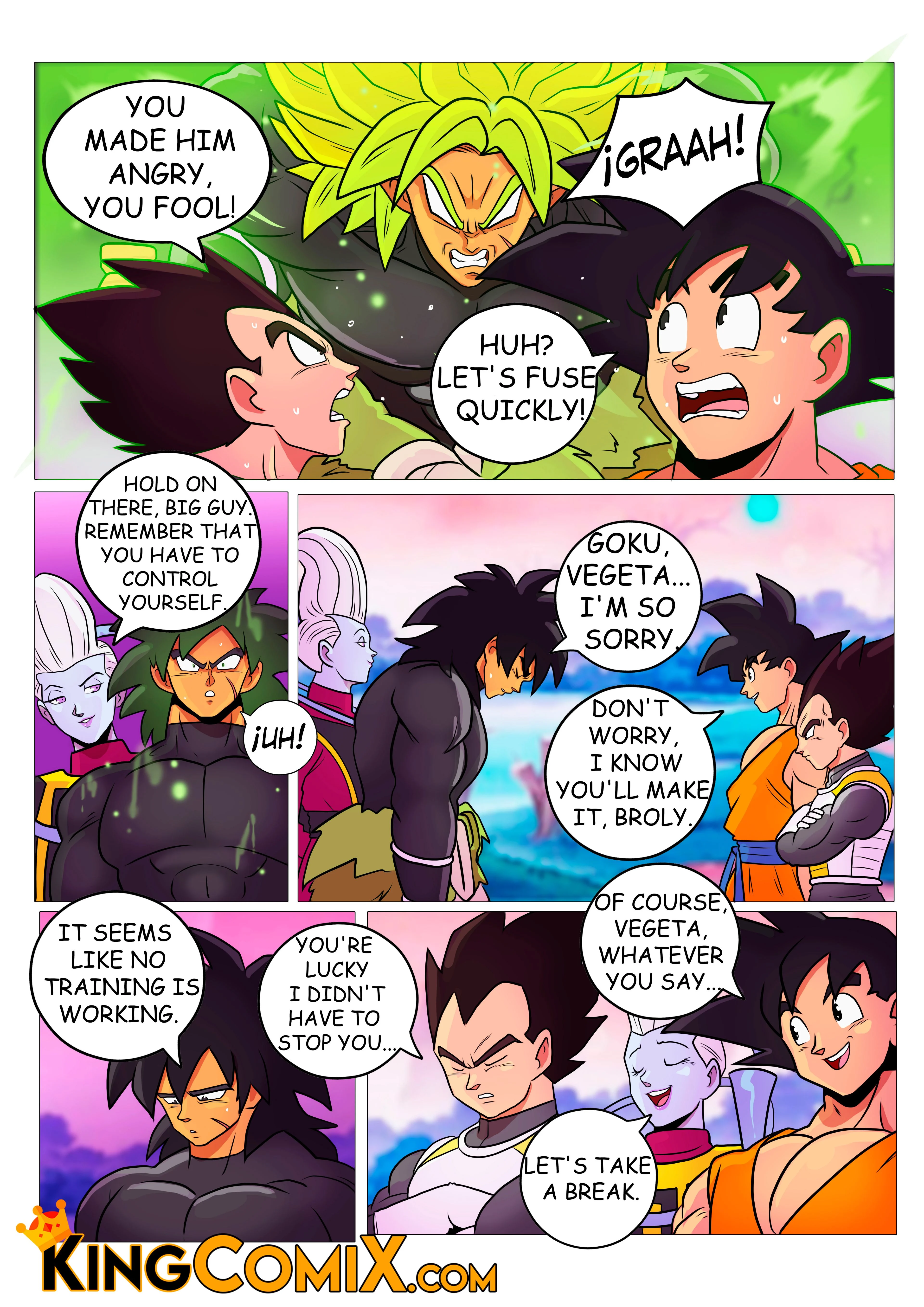 Cheelai’s Training (Dragon Ball Super) [Gansoman , KingComiX] 1 . Cheelai's Training - Chapter 1 (Dragon Ball Super) [Gansoman , KingComiX] – page 4
