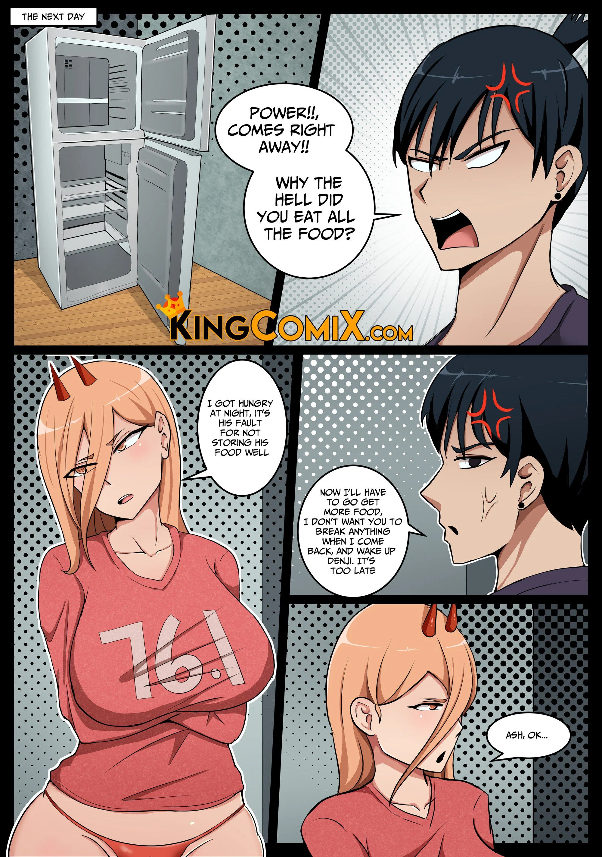Power Lust (Chainsaw Man) [KingComiX] 1 . Power Lust - Chapter 1 (Chainsaw Man) [KingComiX] – page 6