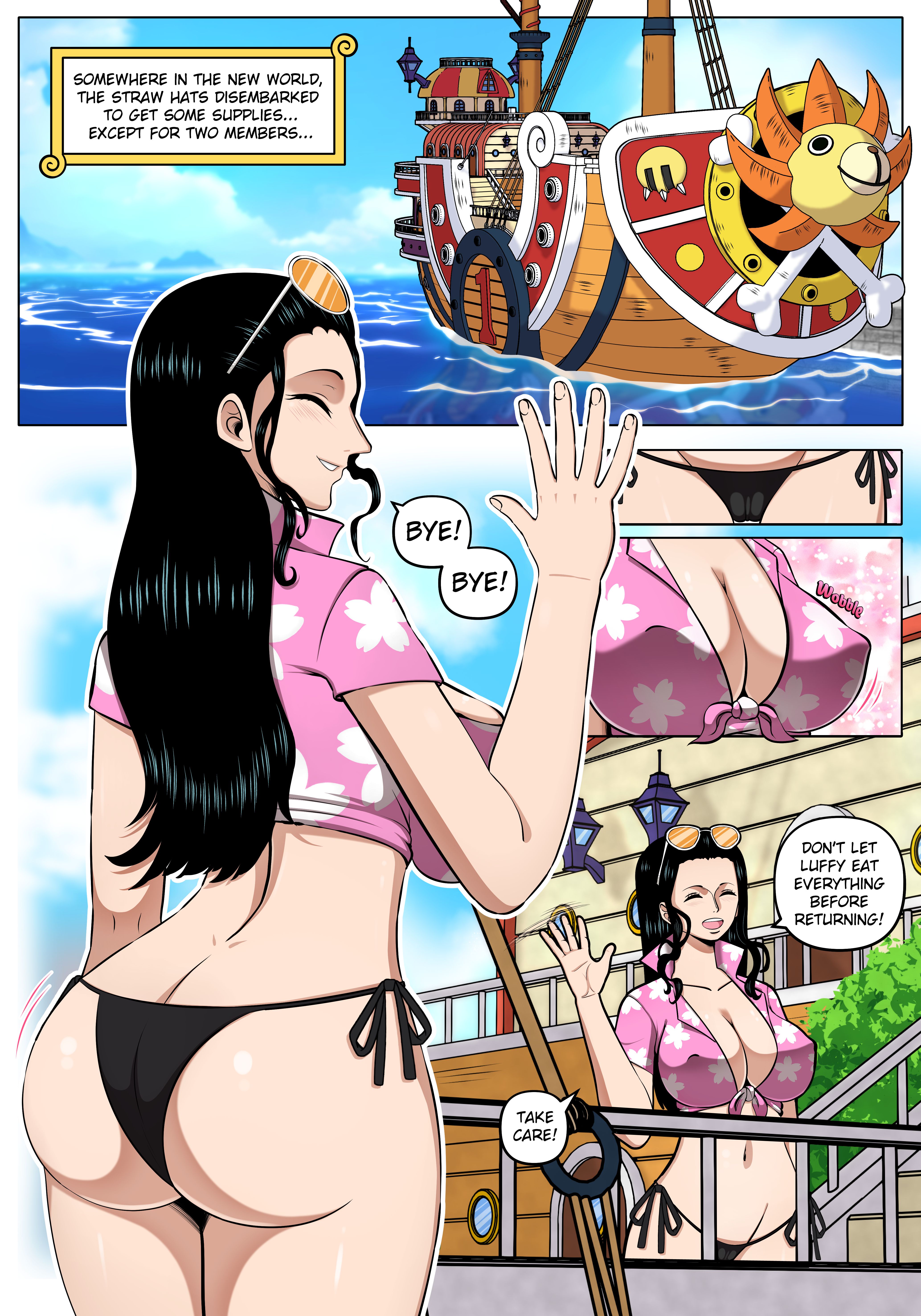Robin x Zoro (One Piece) [KingComiX] 1 . Robin x Zoro - Chapter 1 (One Piece) [KingComiX] – page 1