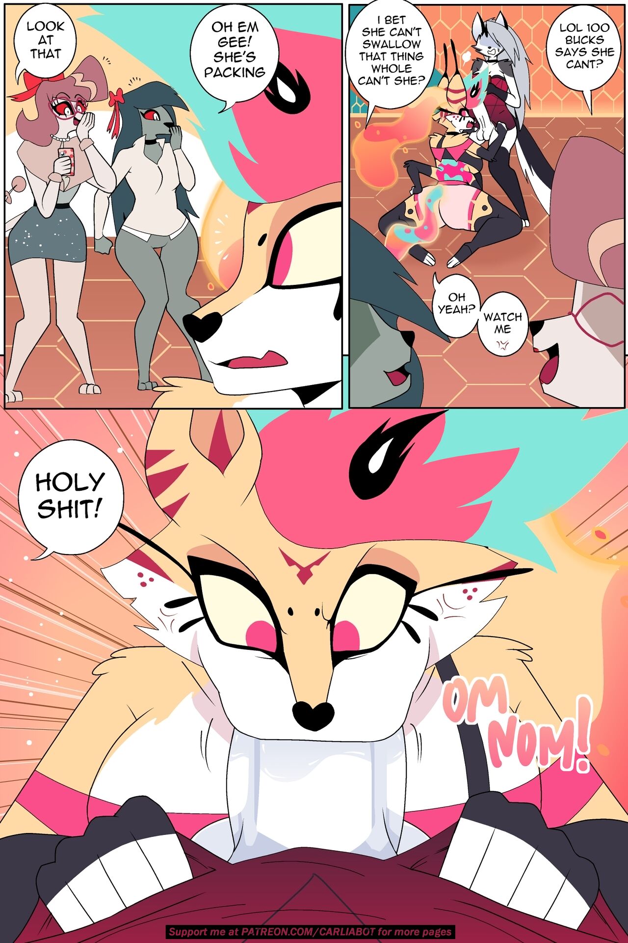 Loona x Queen Bee (Helluva Boss) [Carliabot] 1. Loona x Queen Bee - Chapter 1 (Helluva Boss) [Carliabot] – page 3