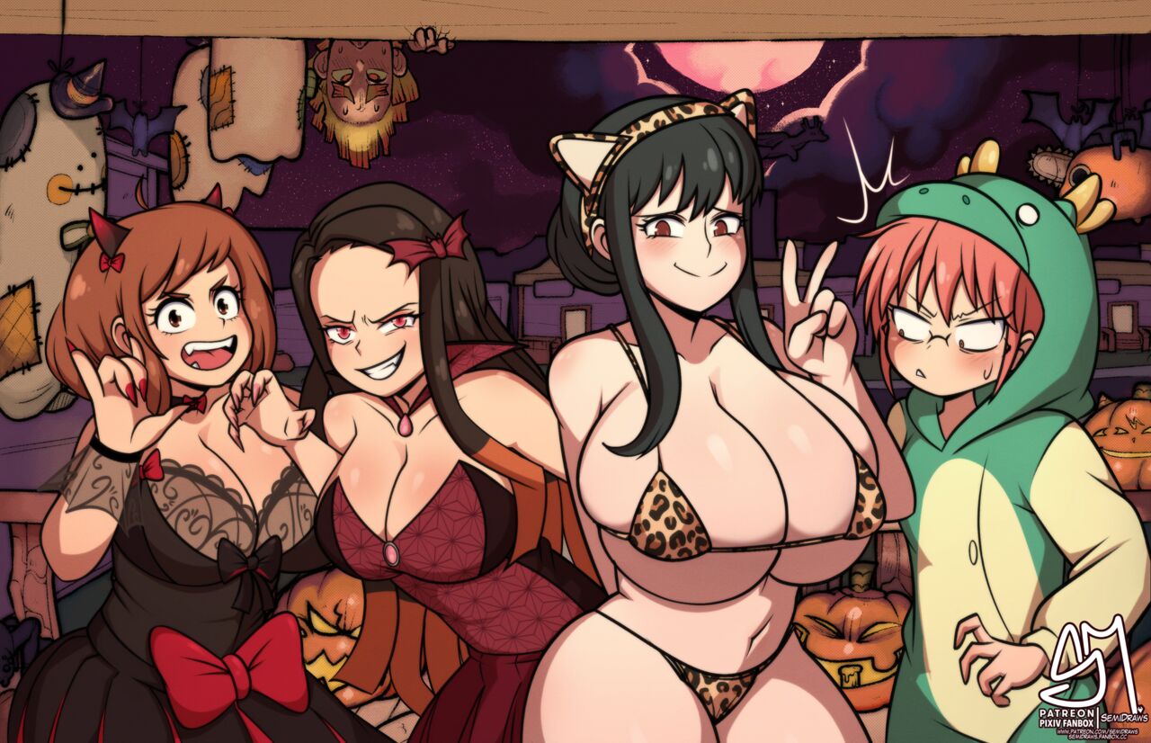 VARIOUS CARTOON PORN PACK (SEMI DRAWS) HALLOWEEN PACK 2022 [Semidraws] – page 14