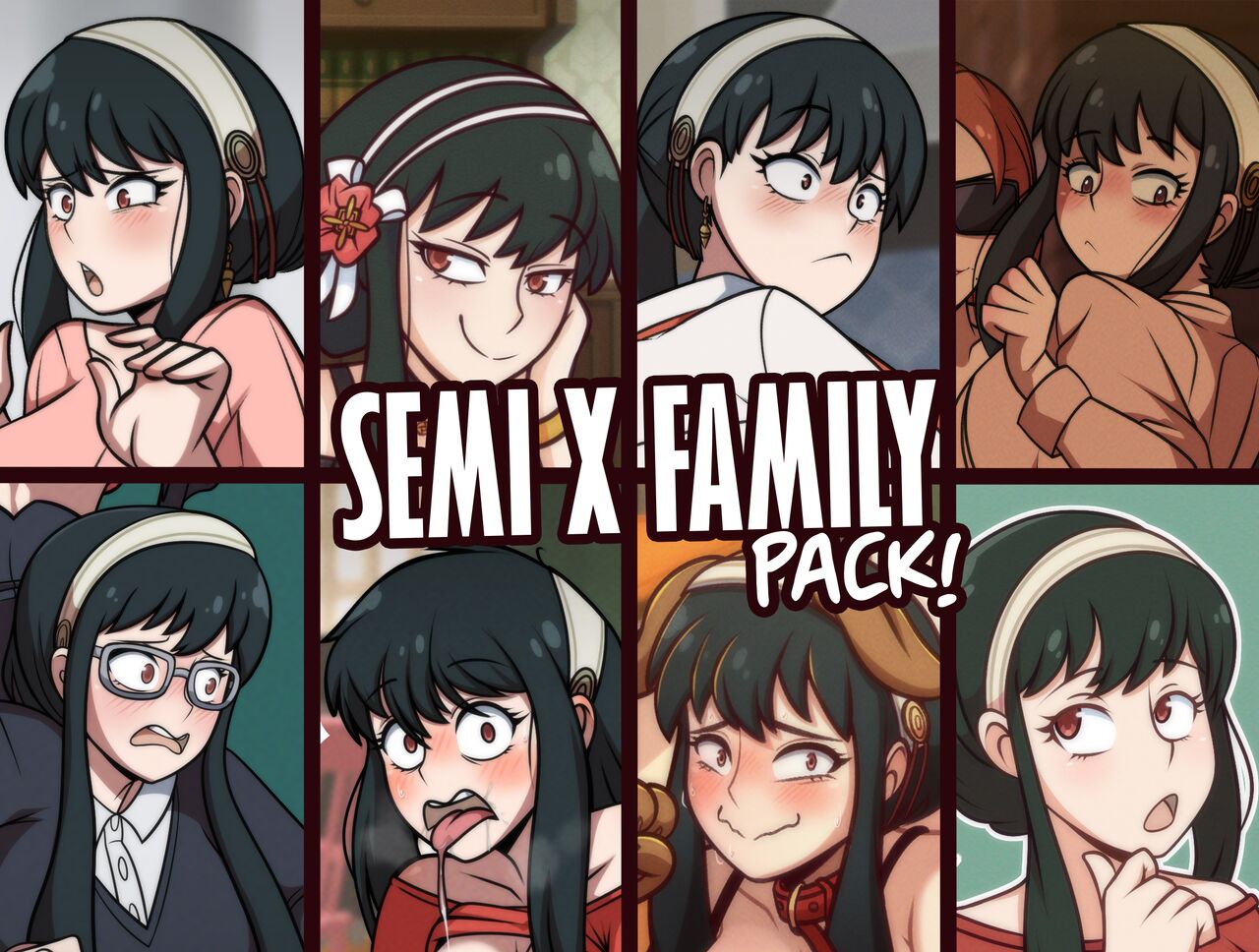 VARIOUS CARTOON PORN PACK (SEMI DRAWS) SPY X FAMILY PACK [SemiDraws] – page 1