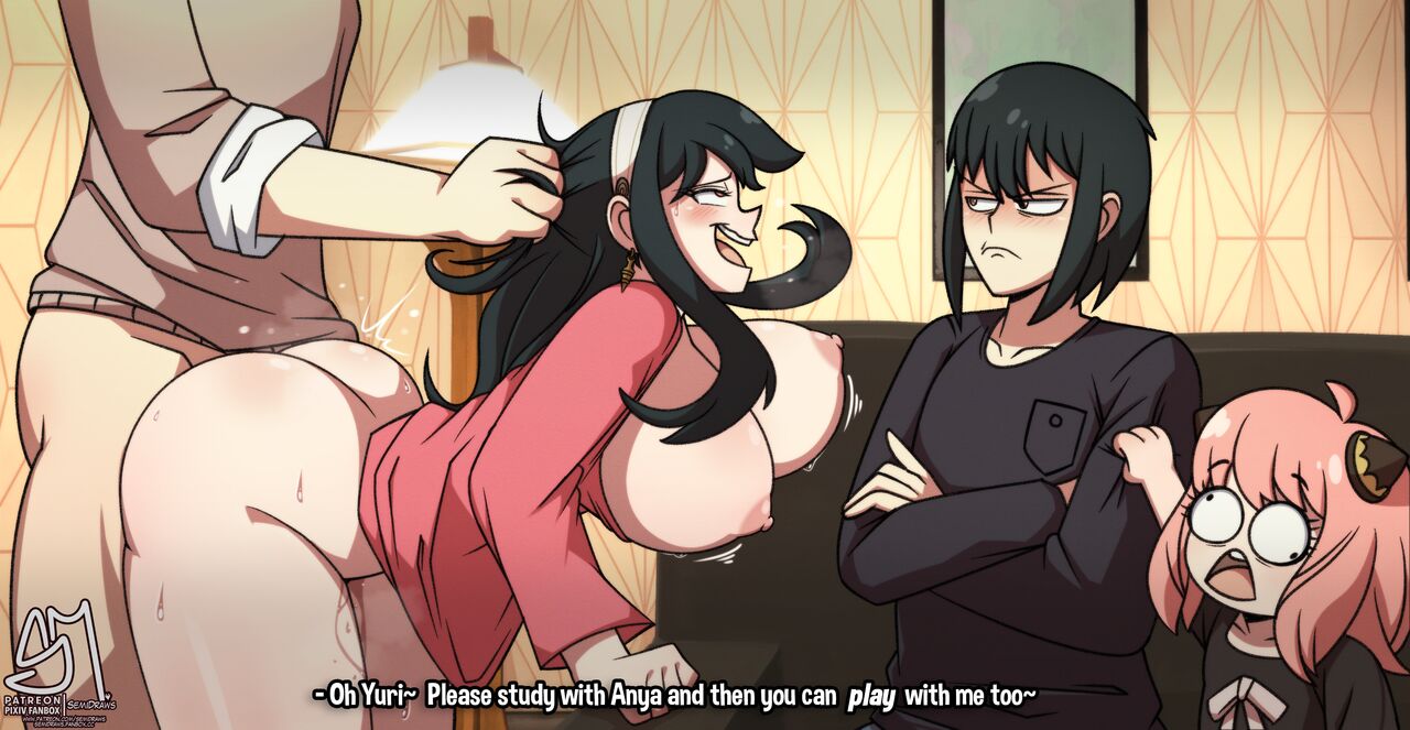 VARIOUS CARTOON PORN PACK (SEMI DRAWS) SPY X FAMILY PACK [SemiDraws] – page 14