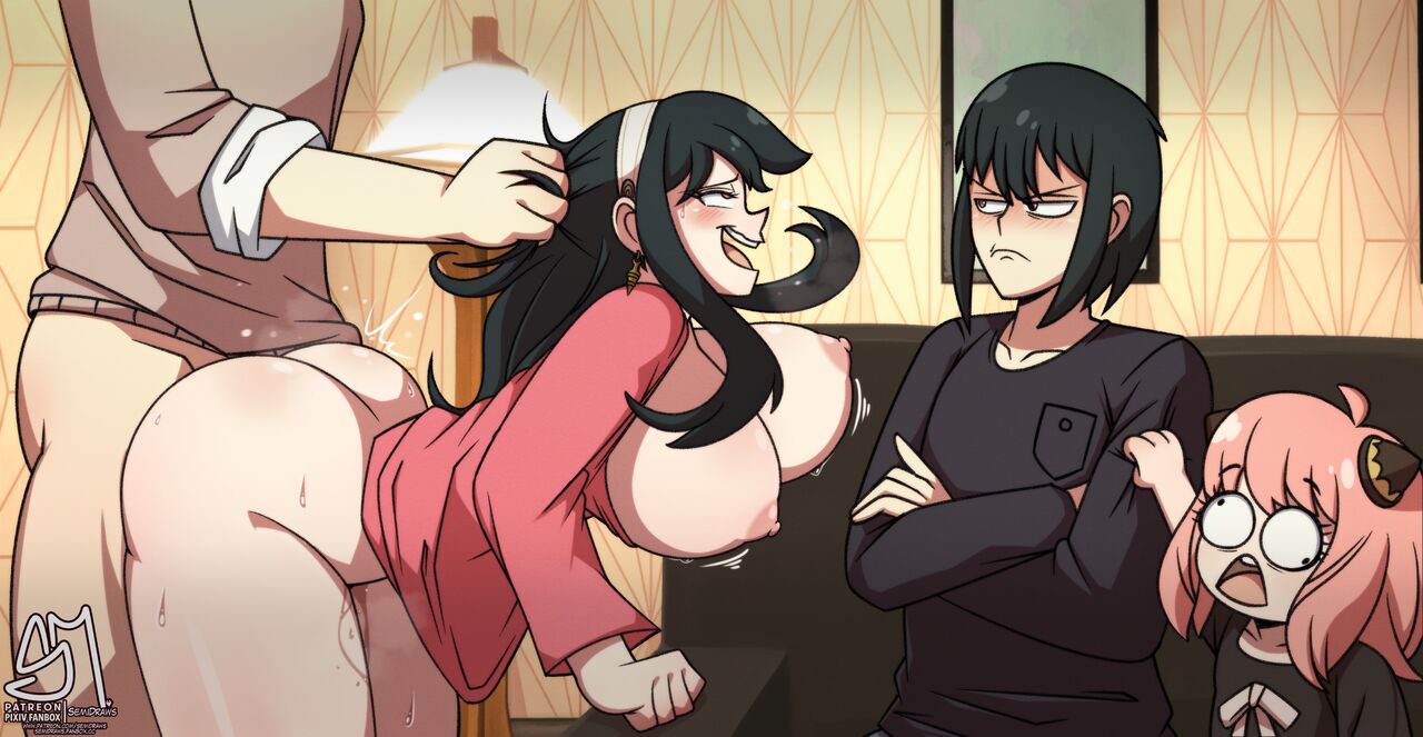 VARIOUS CARTOON PORN PACK (SEMI DRAWS) SPY X FAMILY PACK [SemiDraws] – page 34