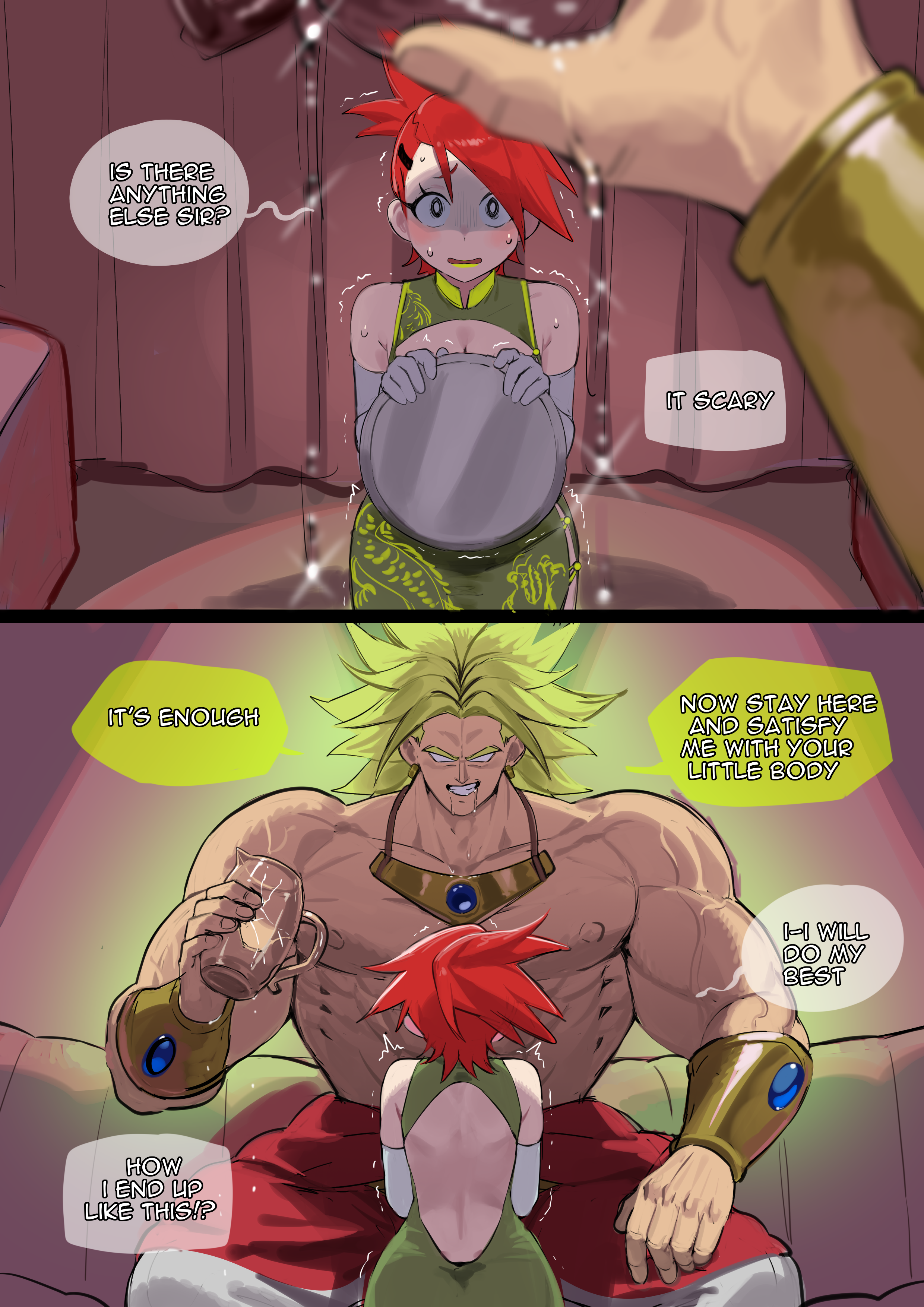 BROLY X Frankie (Foster's Home for Imaginary Friends / Dragon Ball Super) [Nia4294] 1 . BROLY X Frankie - Chapter 1 (Foster's Home for Imaginary Friends / Dragon Ball Super) – page 2