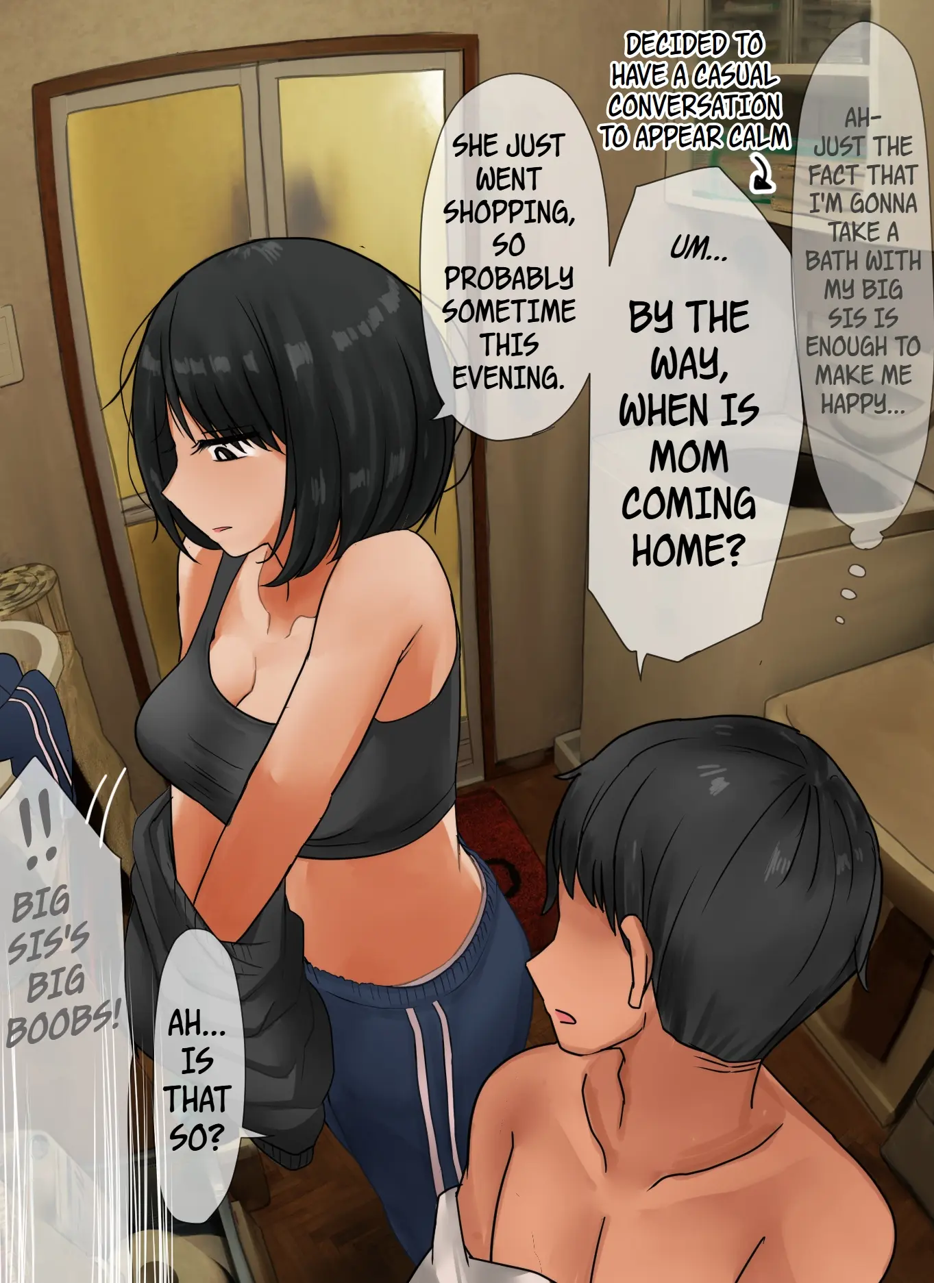 Summary Of Black-Haired Older Sisters Chapter 1 – page 7