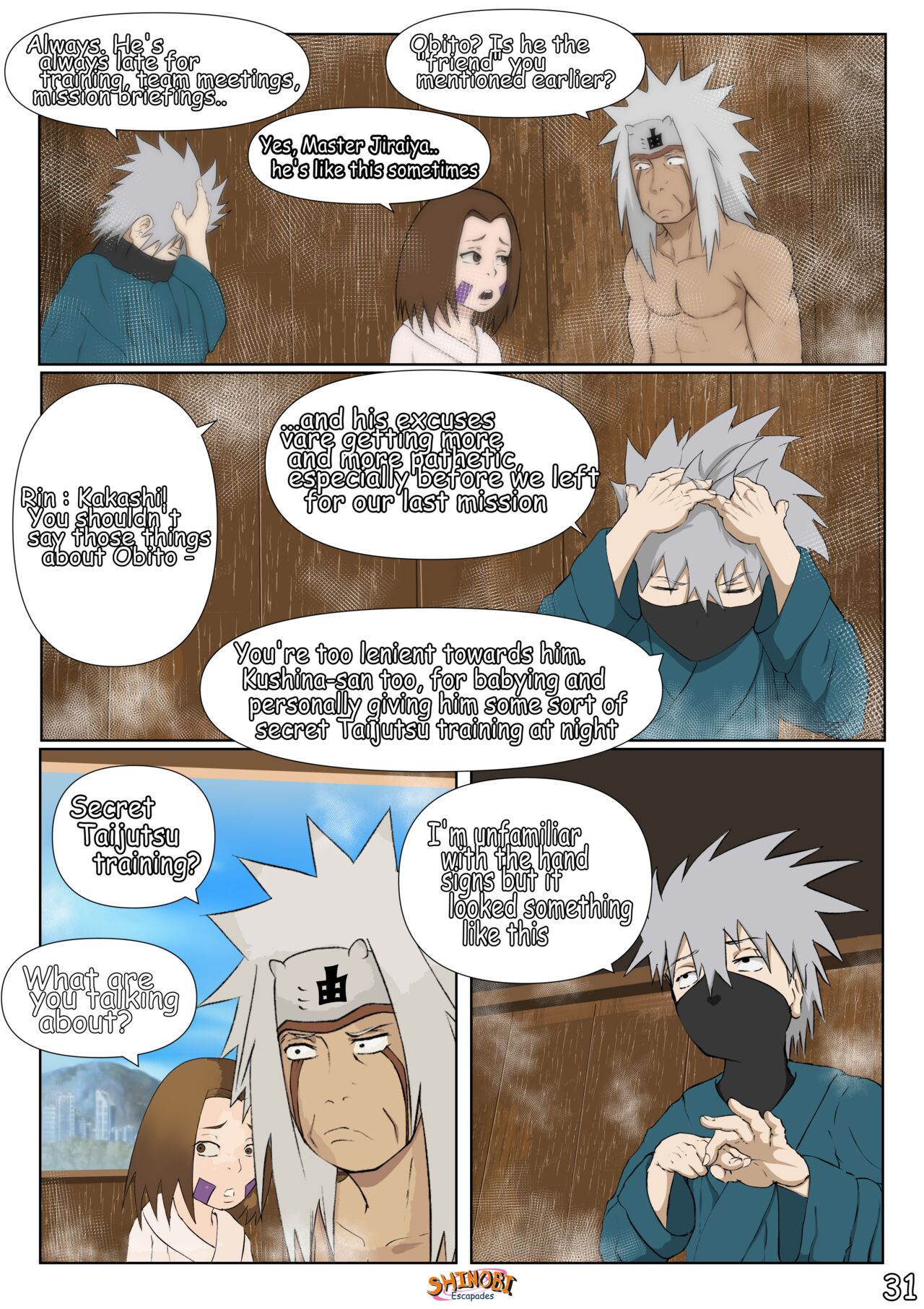 Shinobi Escapades (Naruto) [Erogakure] 2 . Shinobi Escapades - Chapter 2 (Naruto) [Erogakure] – page 32