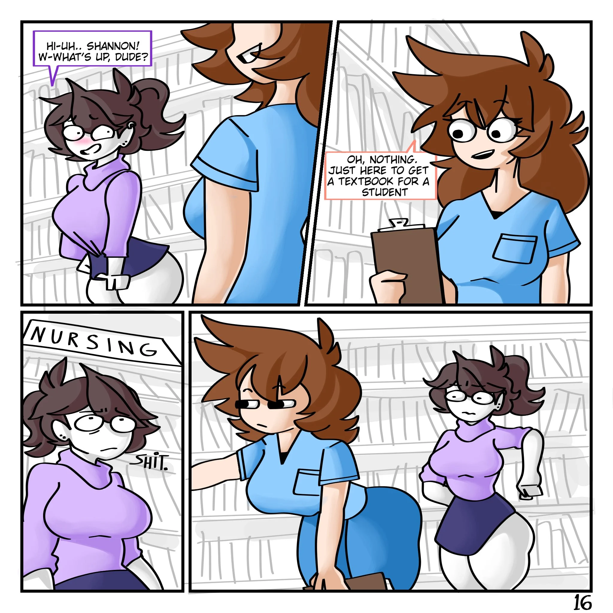 Beyond the Shelves [Anor3xiA] 1 . Beyond the Shelves - Chapter 1 [Anor3xiA] – page 17