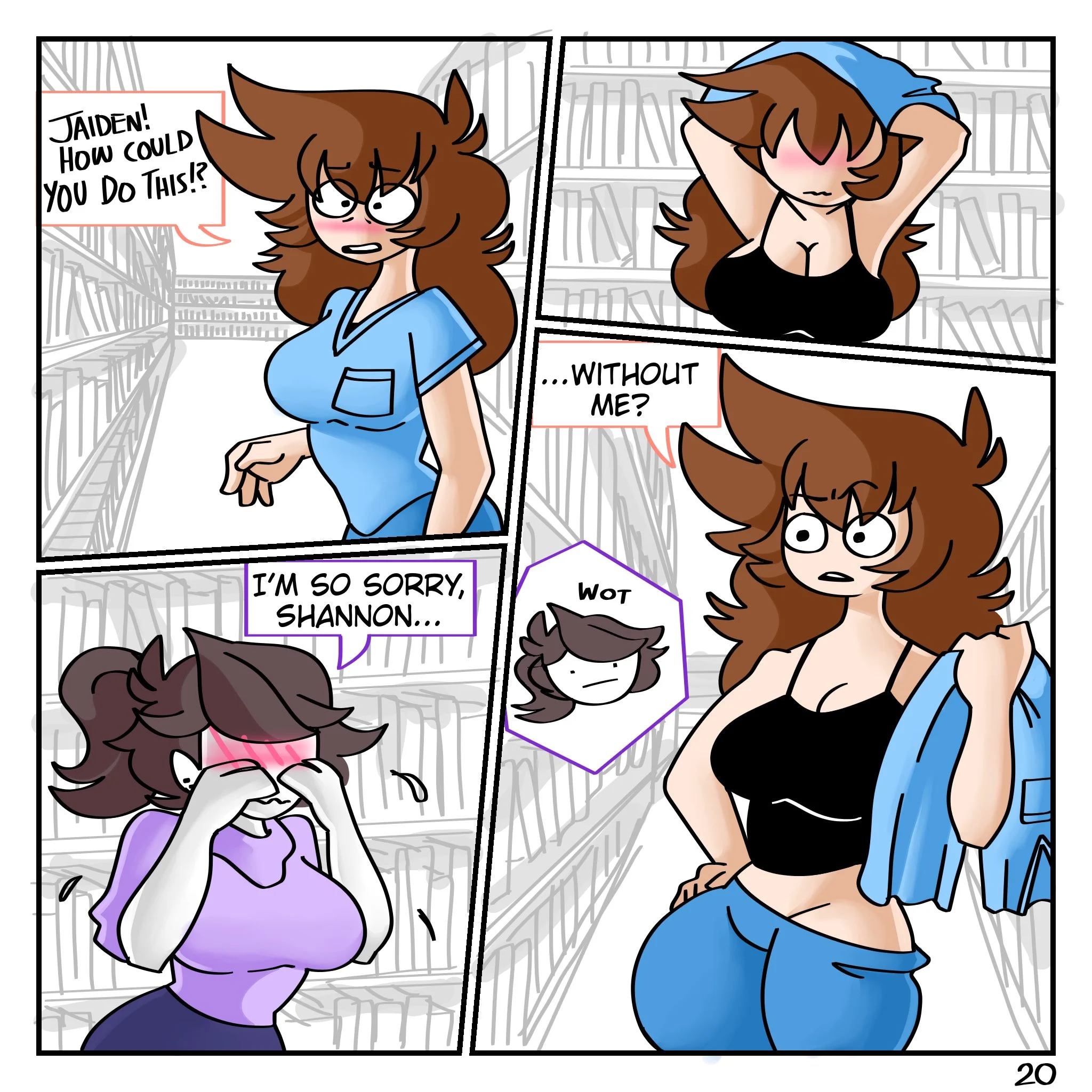 Beyond the Shelves [Anor3xiA] 1 . Beyond the Shelves - Chapter 1 [Anor3xiA] – page 21