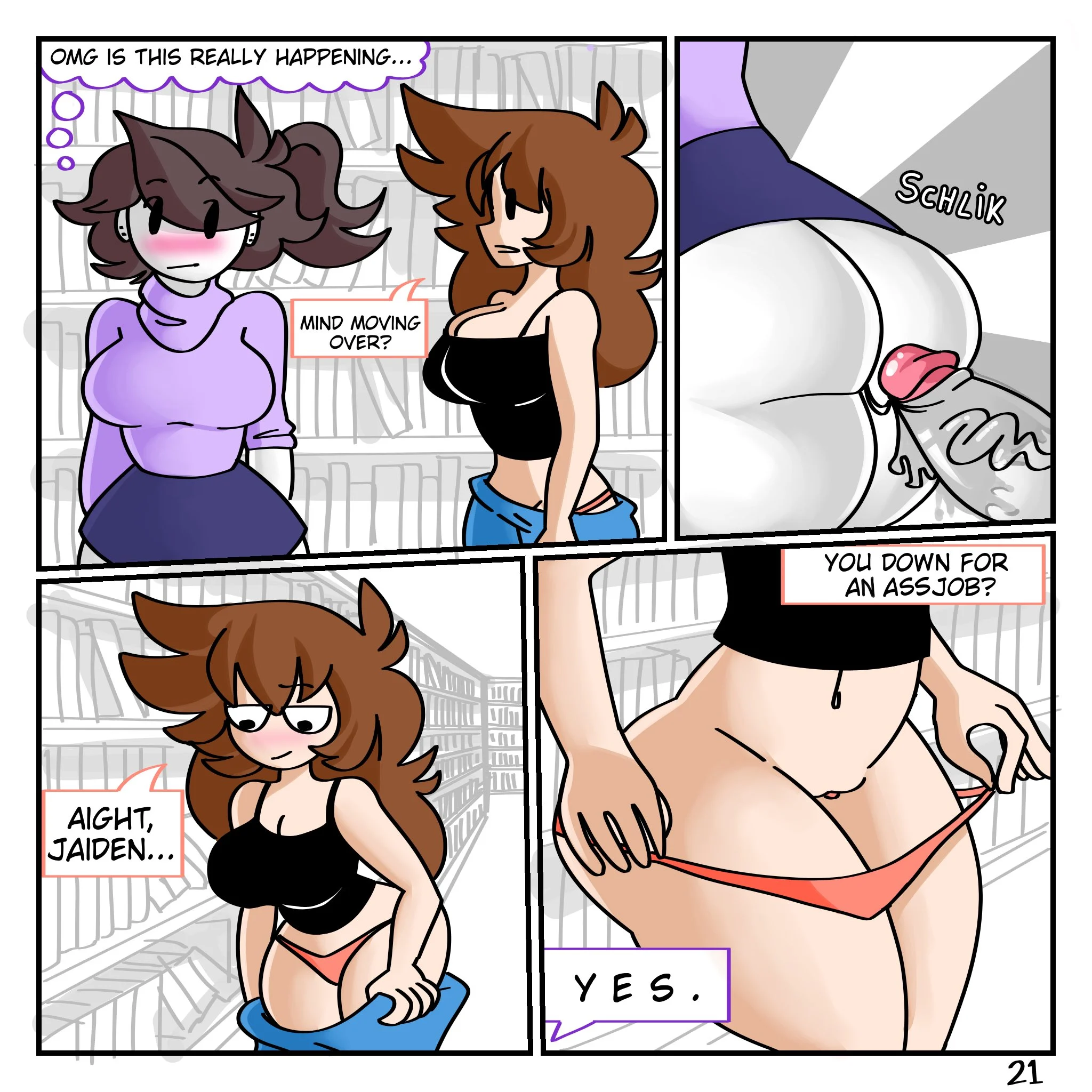 Beyond the Shelves [Anor3xiA] 1 . Beyond the Shelves - Chapter 1 [Anor3xiA] – page 22