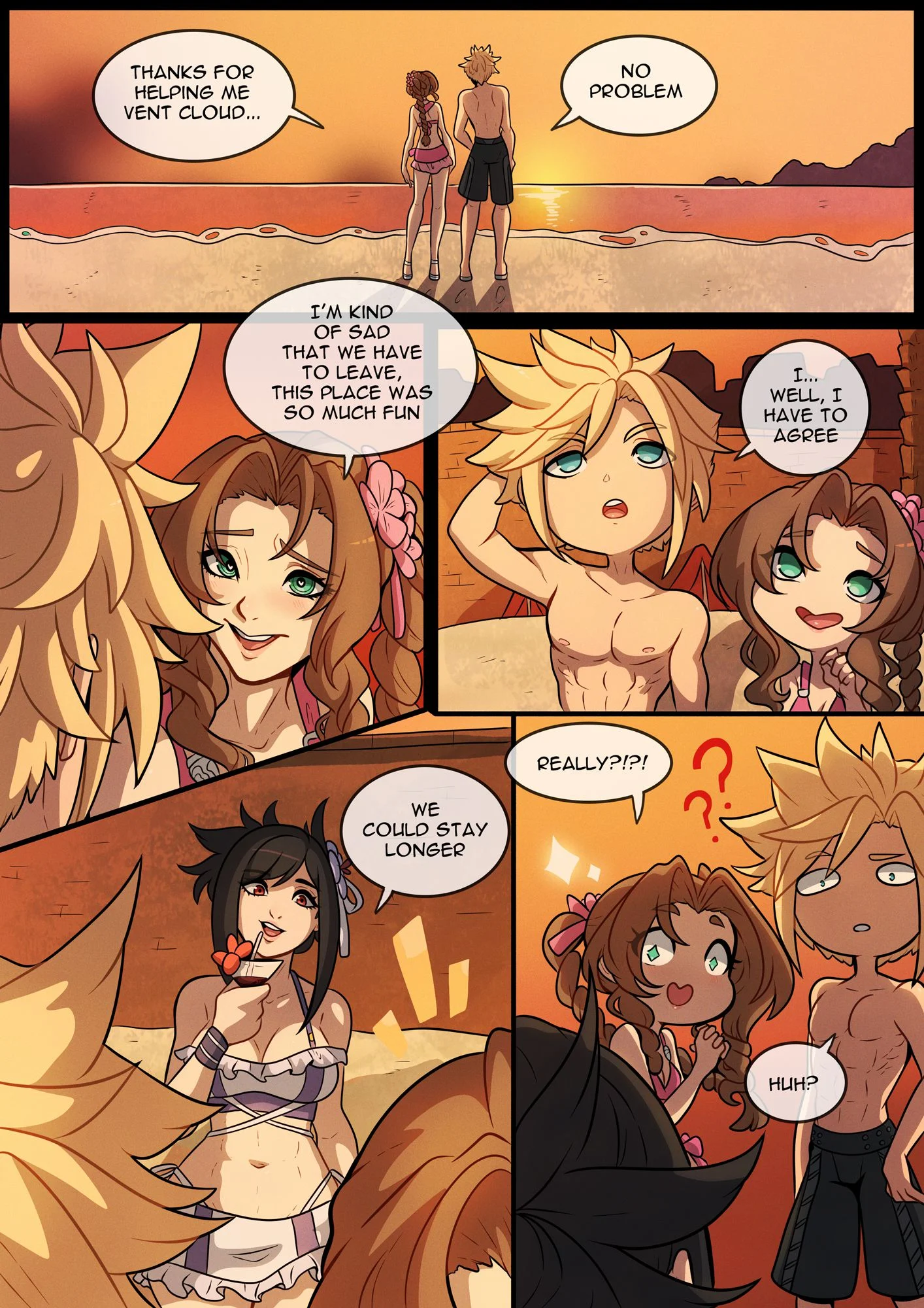 Fool’s Paradise (Final Fantasy VII) [Kinkymation] 1 . Fool's Paradise - Chapter 1 (Final Fantasy VII) [Kinkymation] – page 3