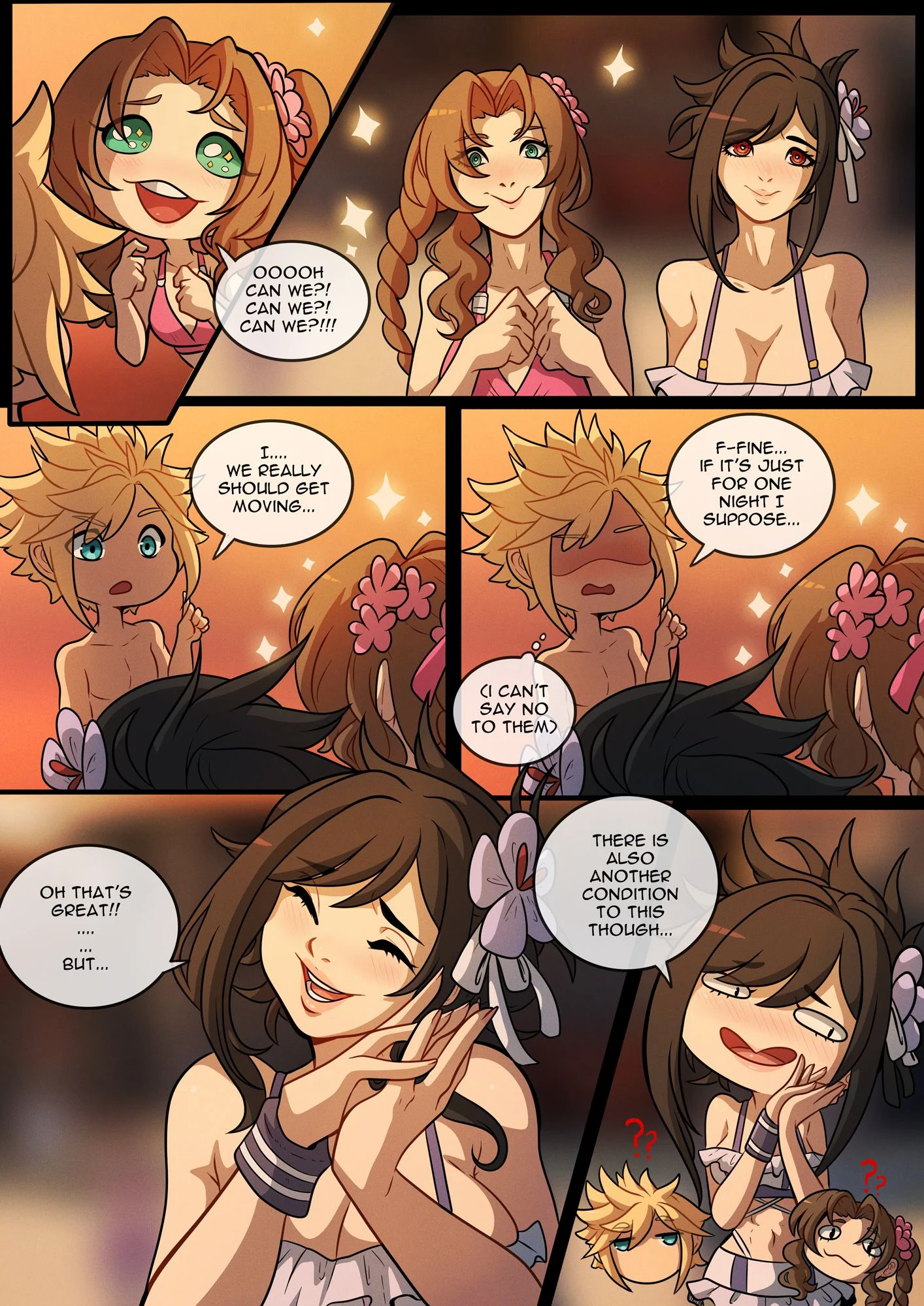 Fool’s Paradise (Final Fantasy VII) [Kinkymation] 1 . Fool's Paradise - Chapter 1 (Final Fantasy VII) [Kinkymation] – page 5