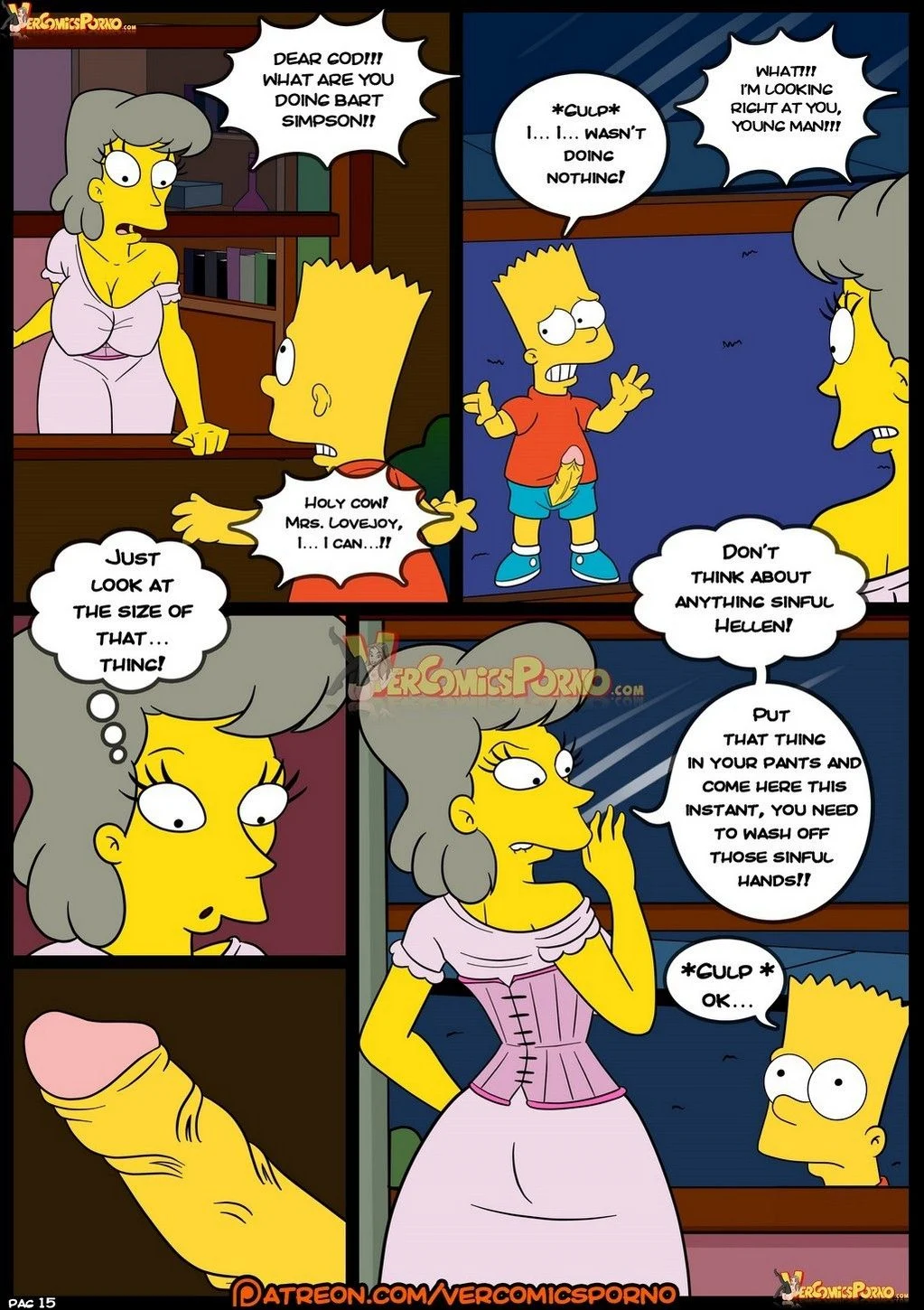 Old Habits (The Simpsons) [Croc] 8 . Old Habits - Chapter 8 (The Simpsons) [Croc] – page 16