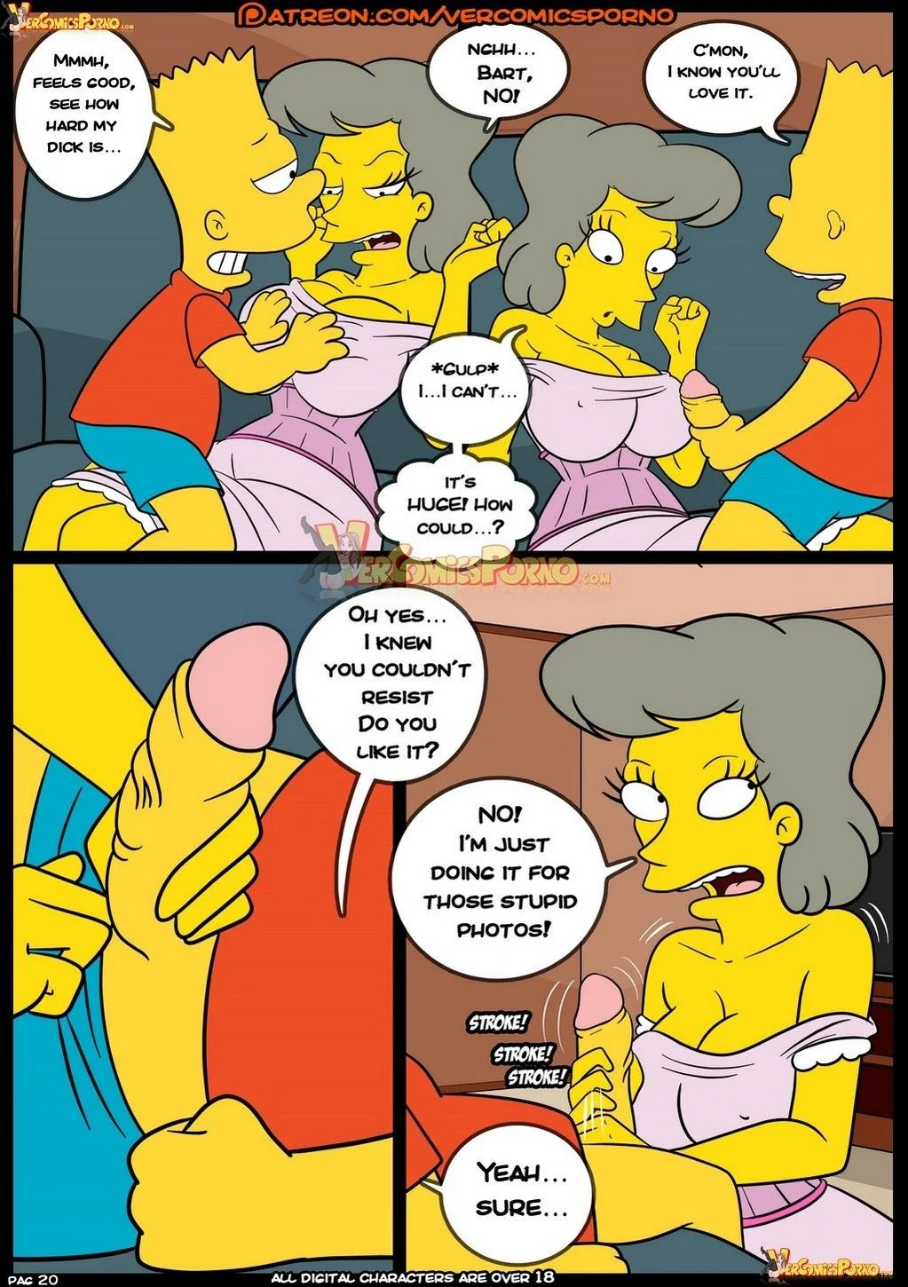 Old Habits (The Simpsons) [Croc] 8 . Old Habits - Chapter 8 (The Simpsons) [Croc] – page 21