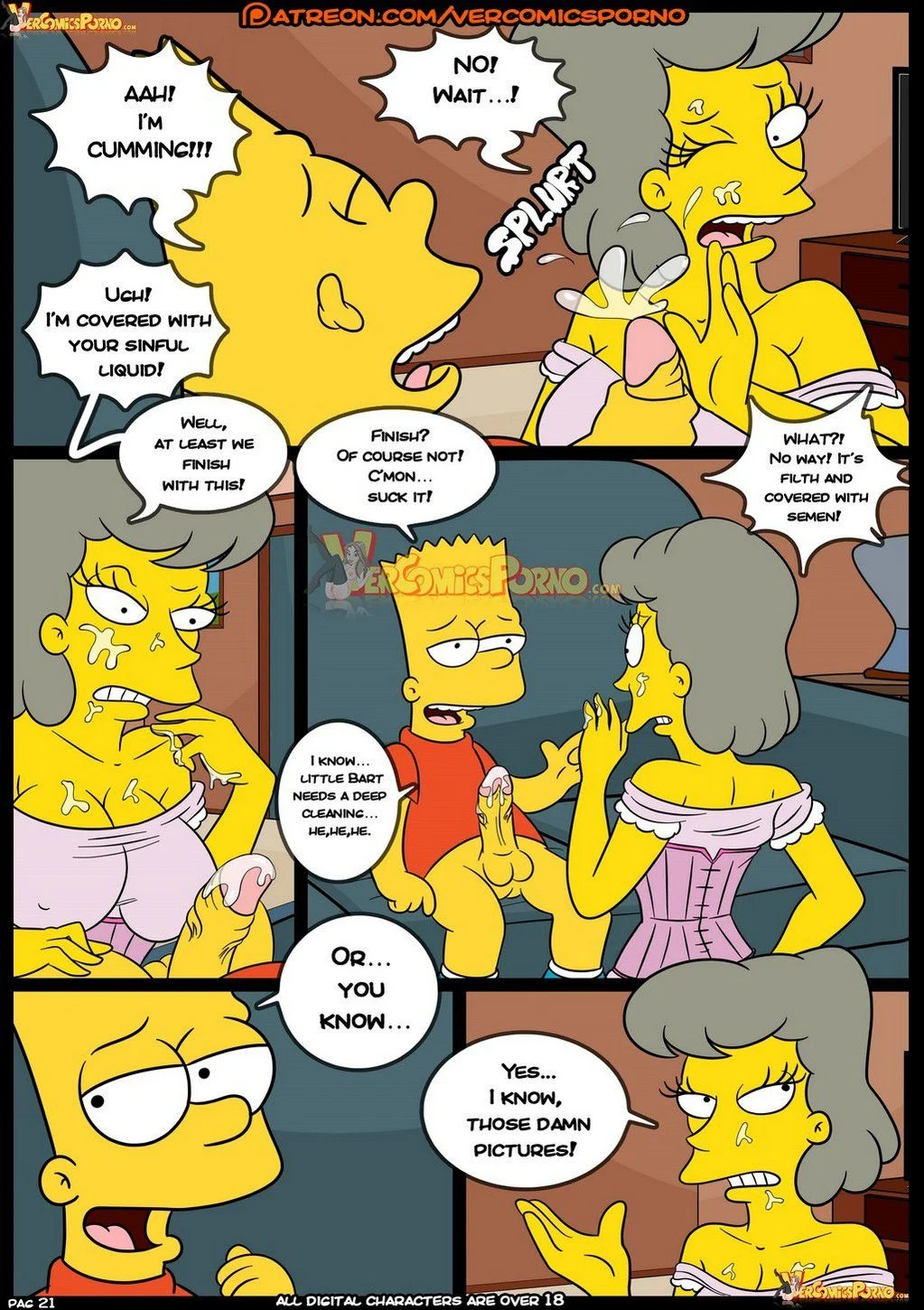 Old Habits (The Simpsons) [Croc] 8 . Old Habits - Chapter 8 (The Simpsons) [Croc] – page 22