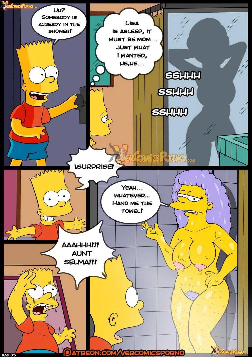 Old Habits (The Simpsons) [Croc] 8 . Old Habits - Chapter 8 (The Simpsons) [Croc] – page 36