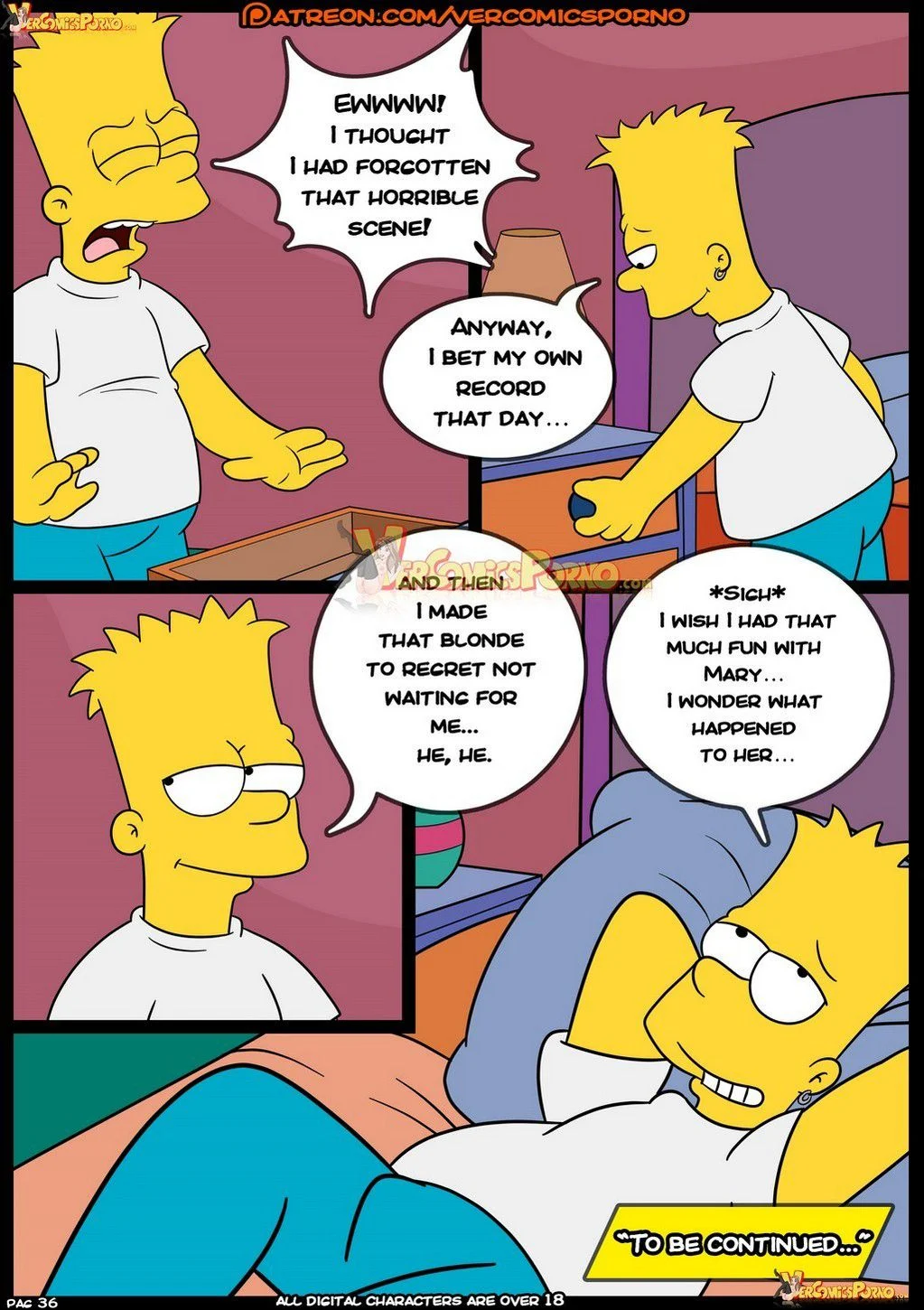 Old Habits (The Simpsons) [Croc] 8 . Old Habits - Chapter 8 (The Simpsons) [Croc] – page 37