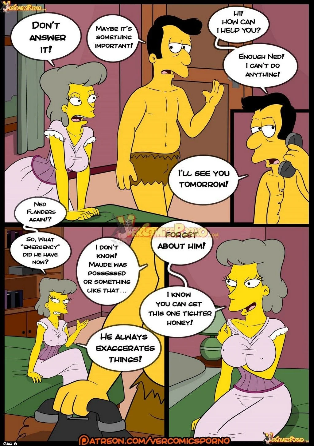 Old Habits (The Simpsons) [Croc] 8 . Old Habits - Chapter 8 (The Simpsons) [Croc] – page 7