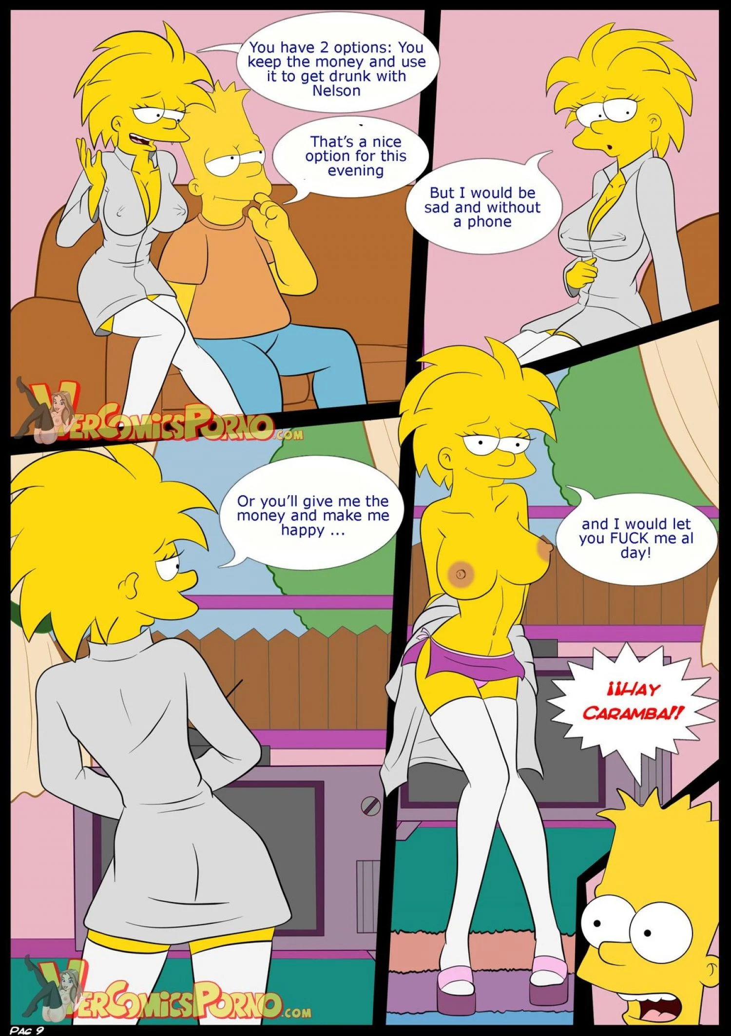 Old Habits (The Simpsons) [Croc] 2 . Old Habits - Chapter 2 (The Simpsons) [Croc] – page 10