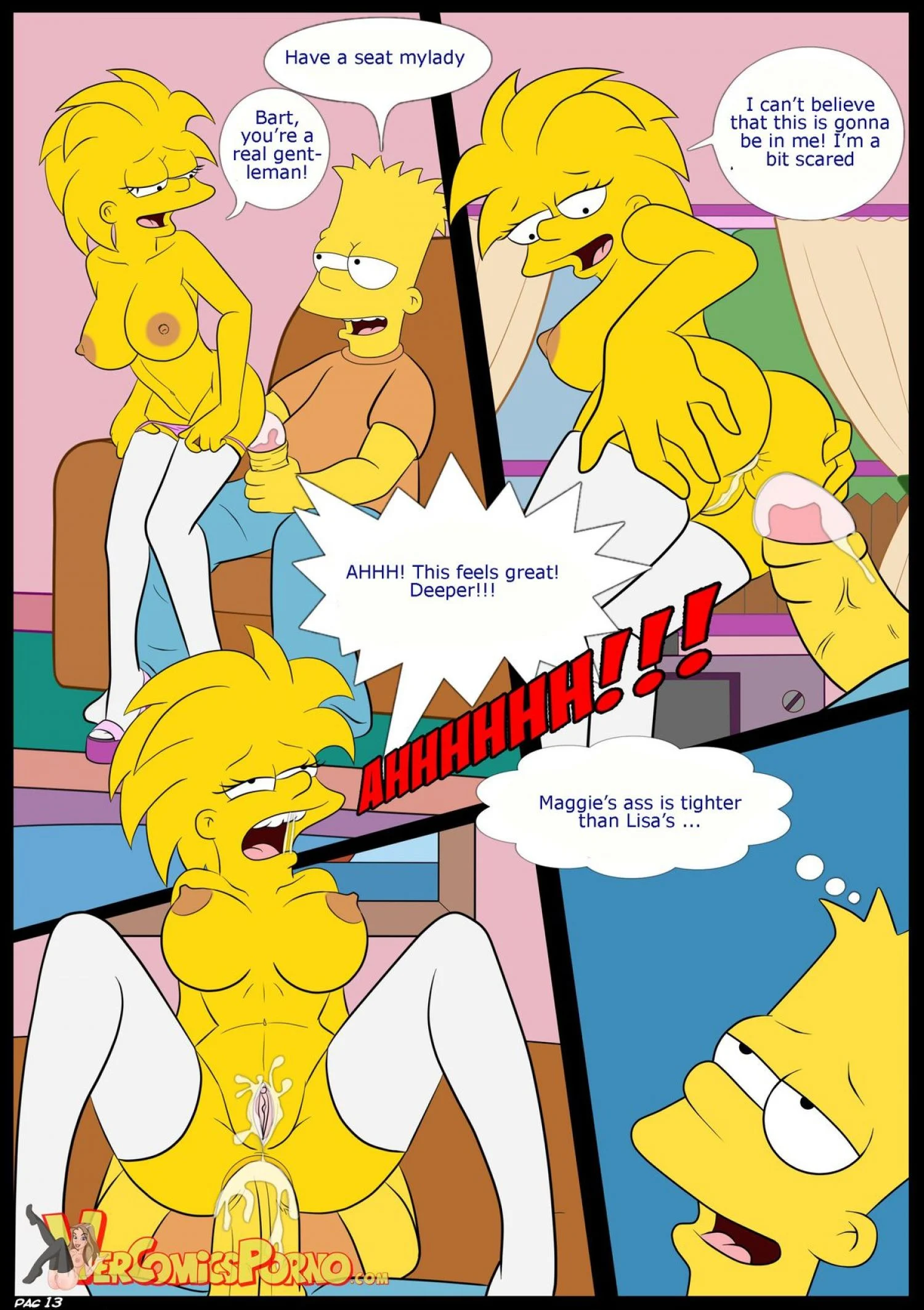 Old Habits (The Simpsons) [Croc] 2 . Old Habits - Chapter 2 (The Simpsons) [Croc] – page 14
