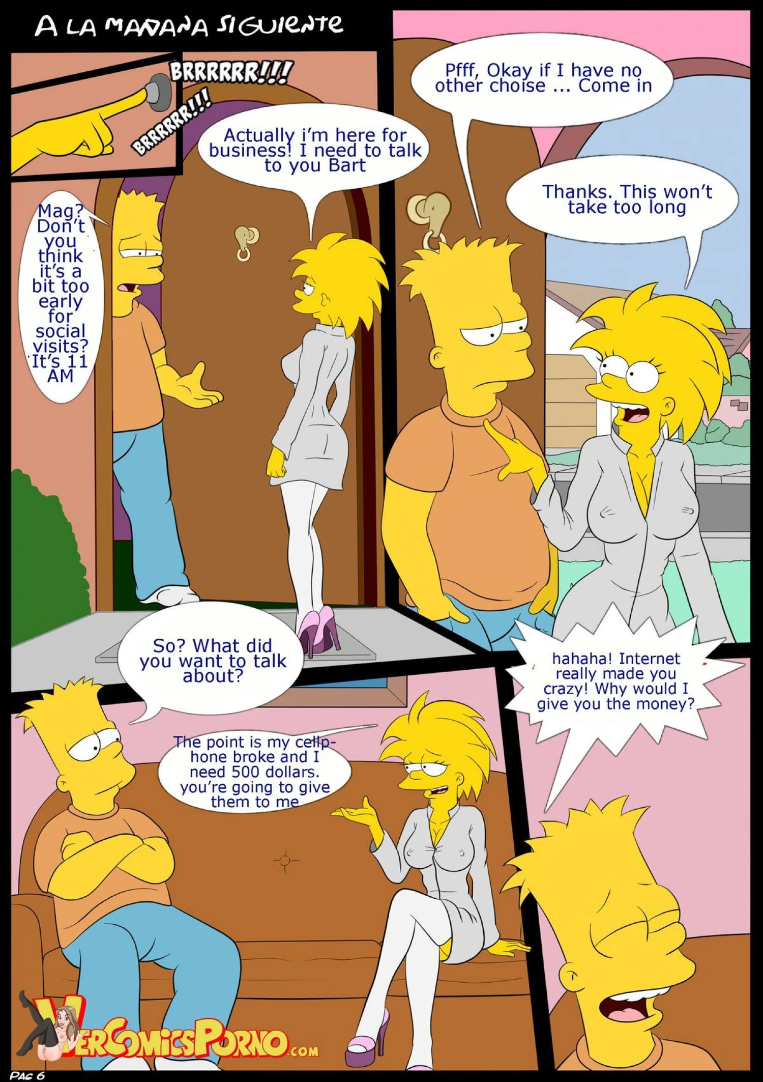 Old Habits (The Simpsons) [Croc] 2 . Old Habits - Chapter 2 (The Simpsons) [Croc] – page 7